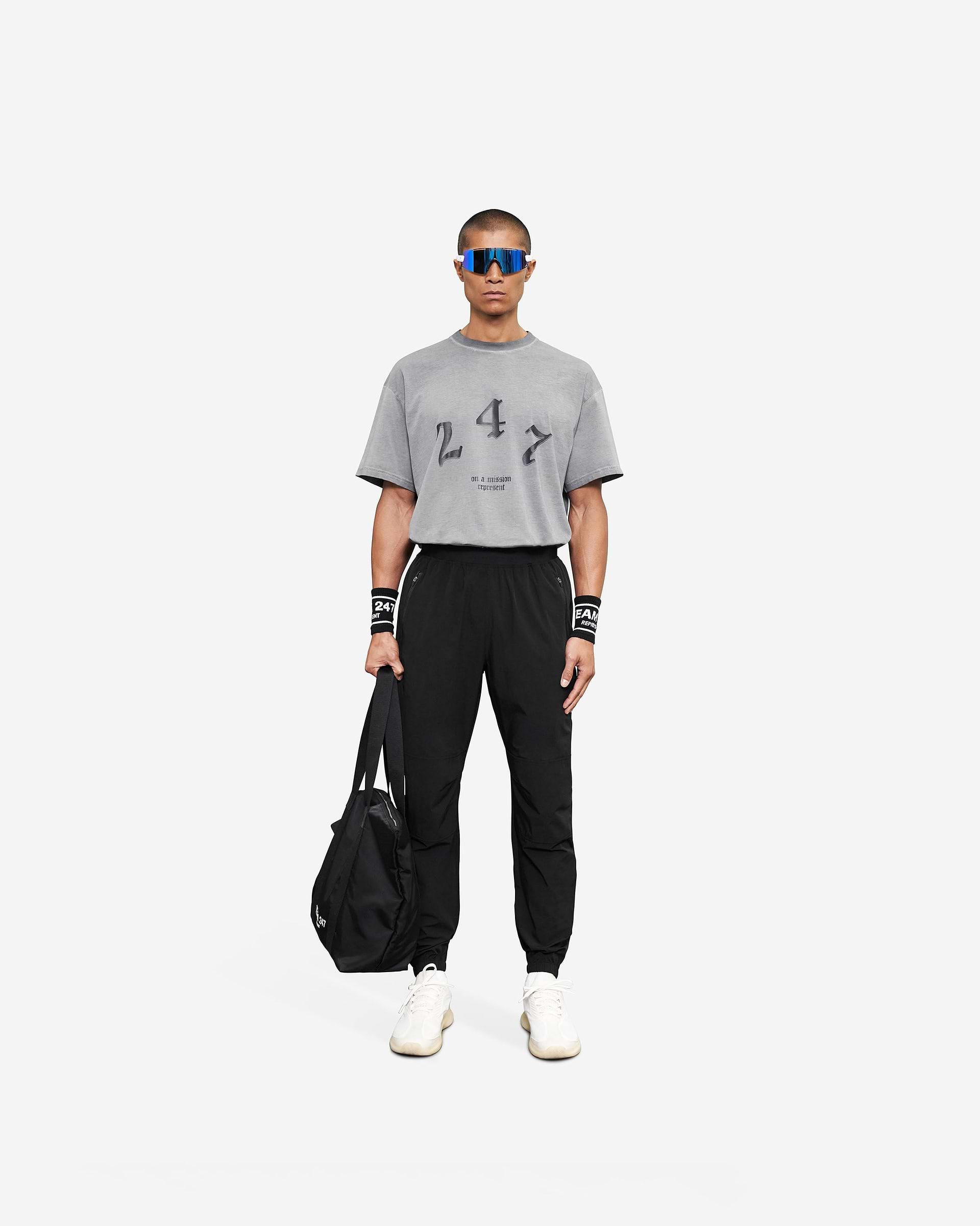 Vintage 247 Oversized T-Shirt - Smoke