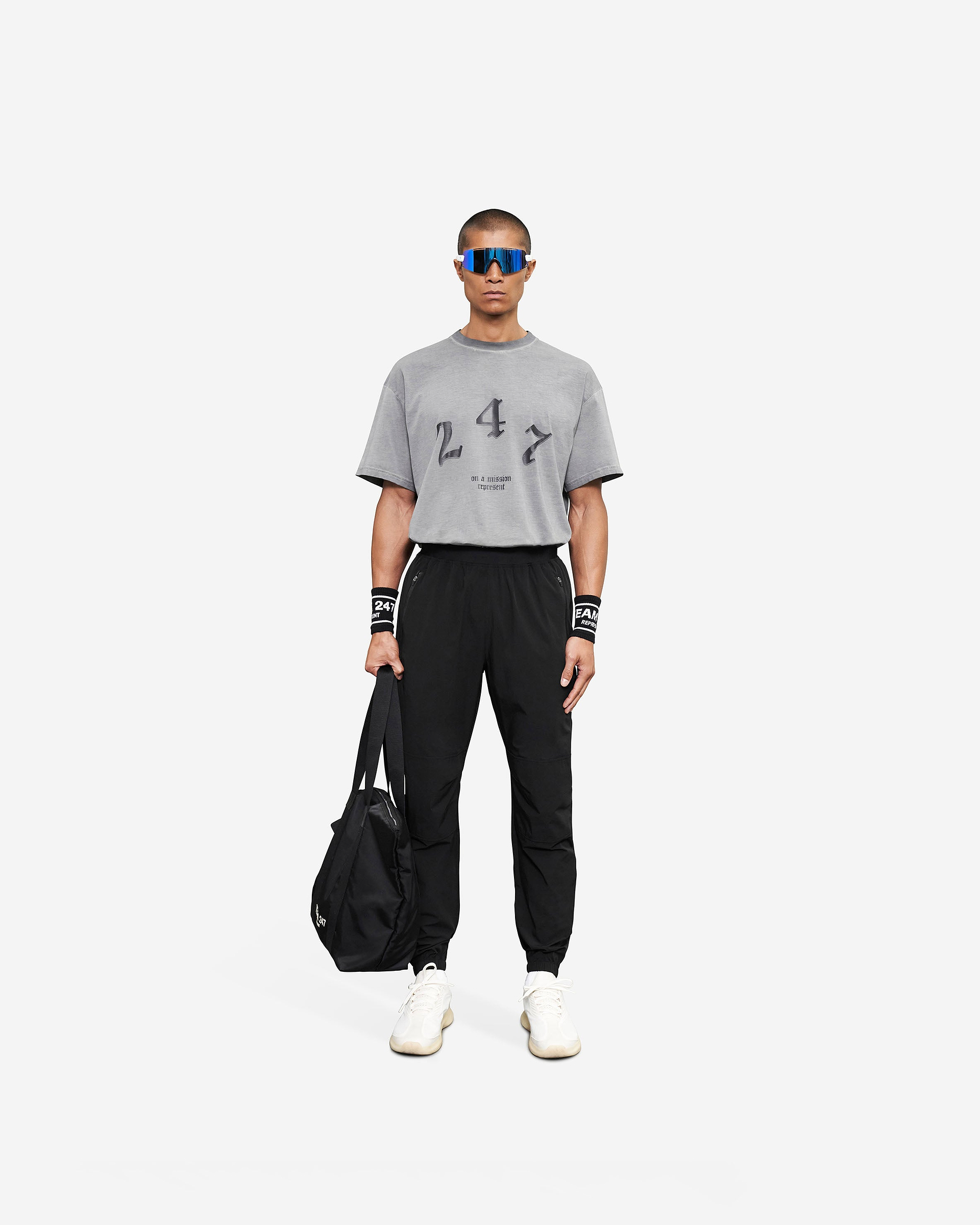 Vintage 247 Oversized T-Shirt - Smoke