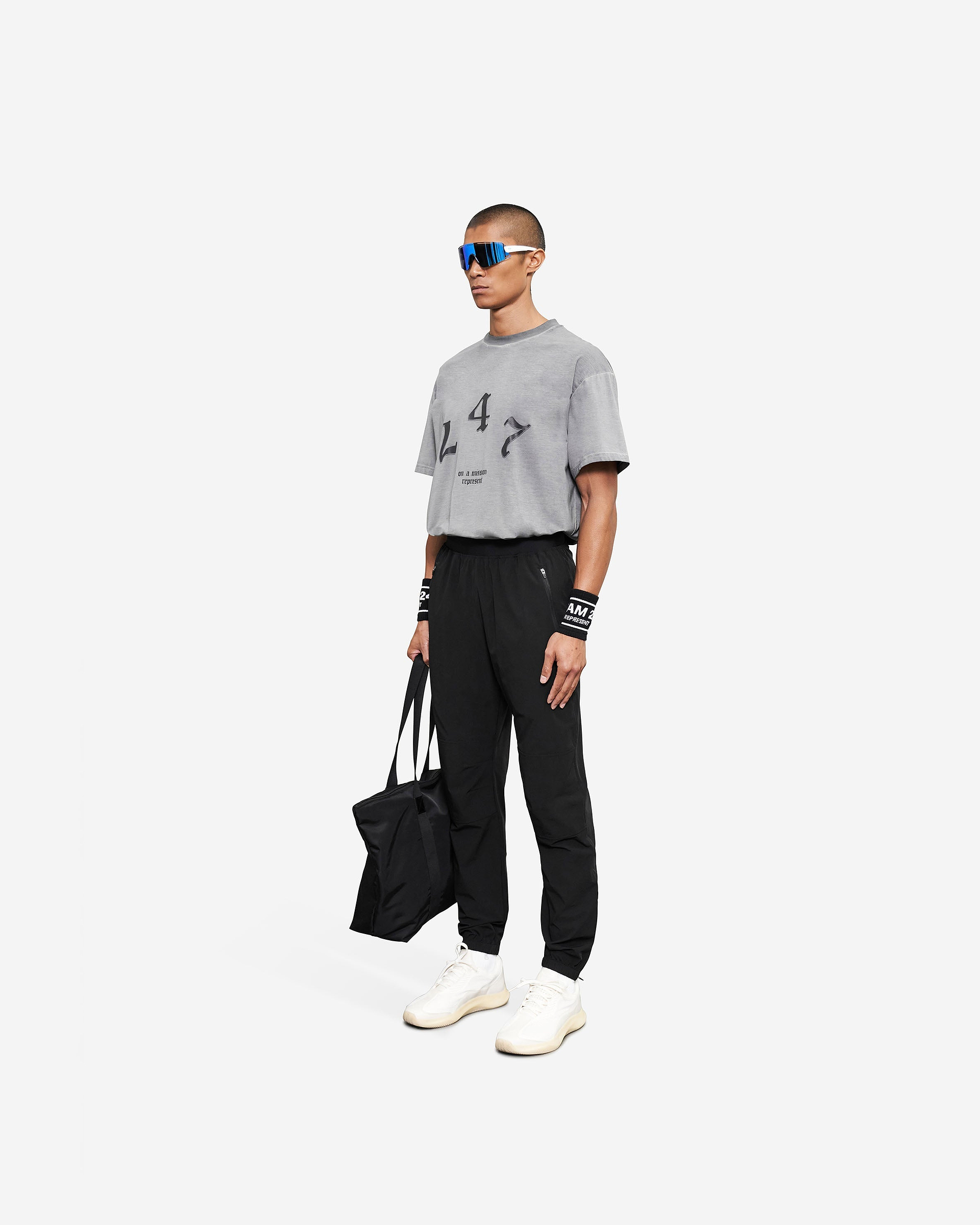 Vintage 247 Oversized T-Shirt - Smoke