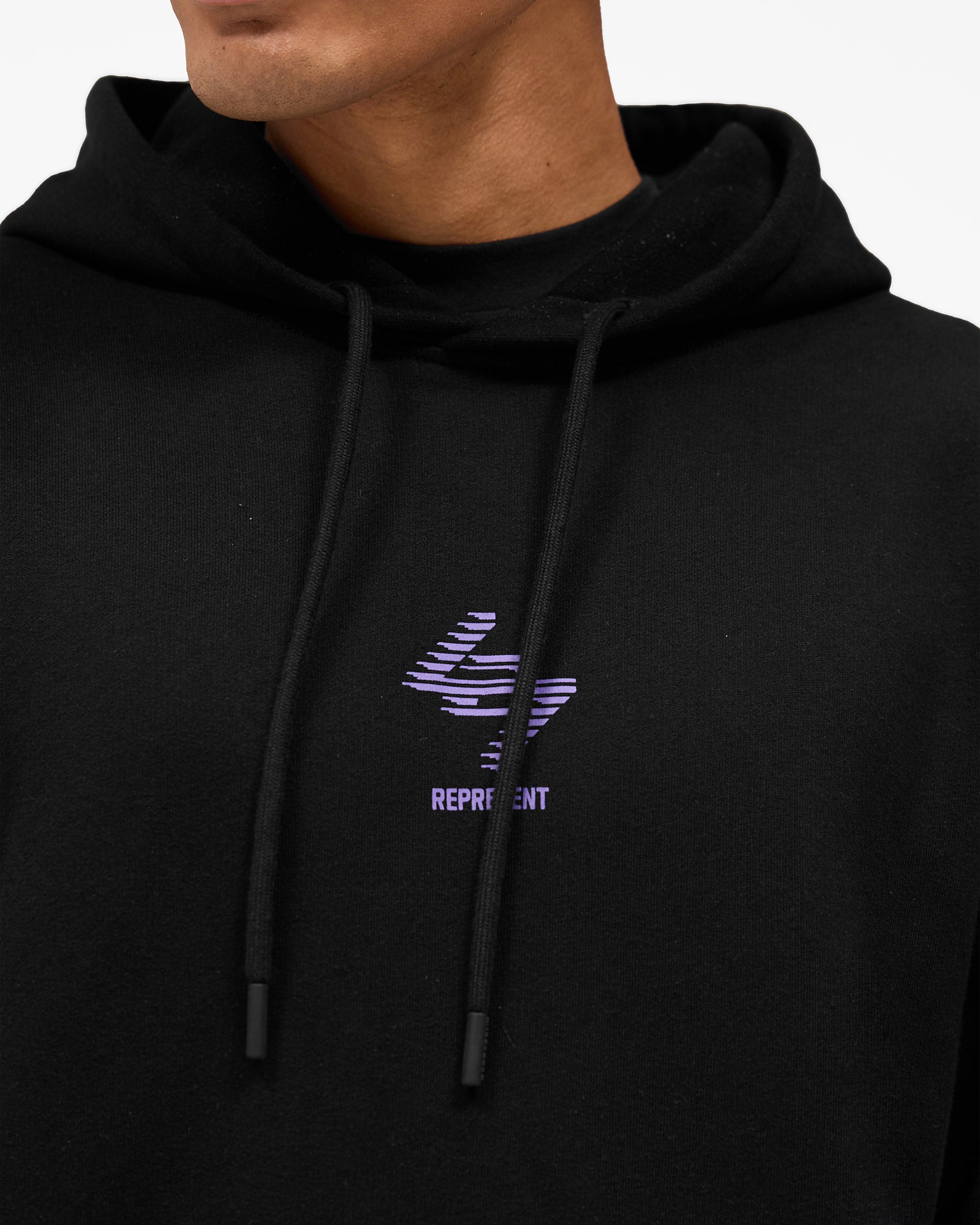 247 Berlin Hoodie - Black Purple