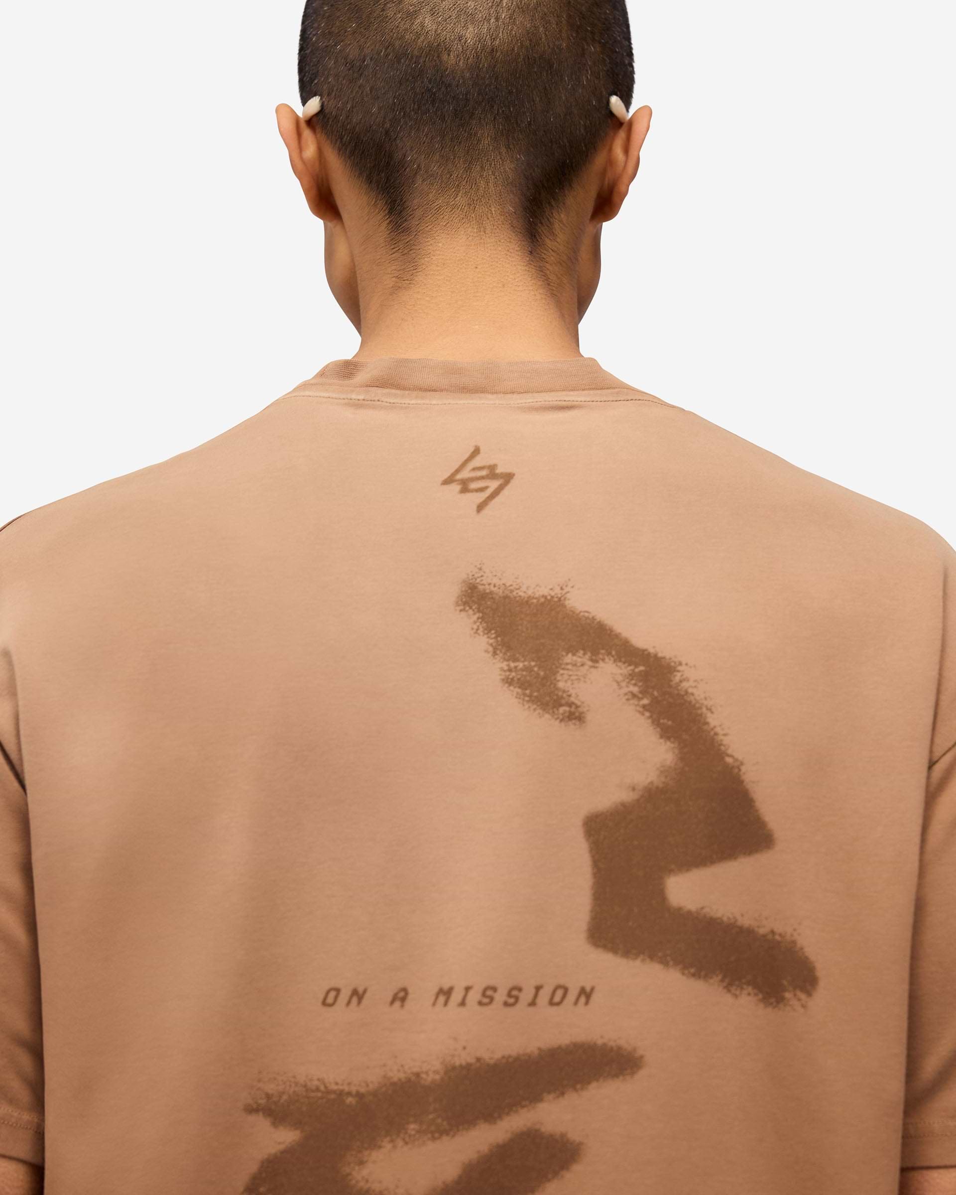 247 Motion Oversized T-Shirt - Rust | REPRESENT