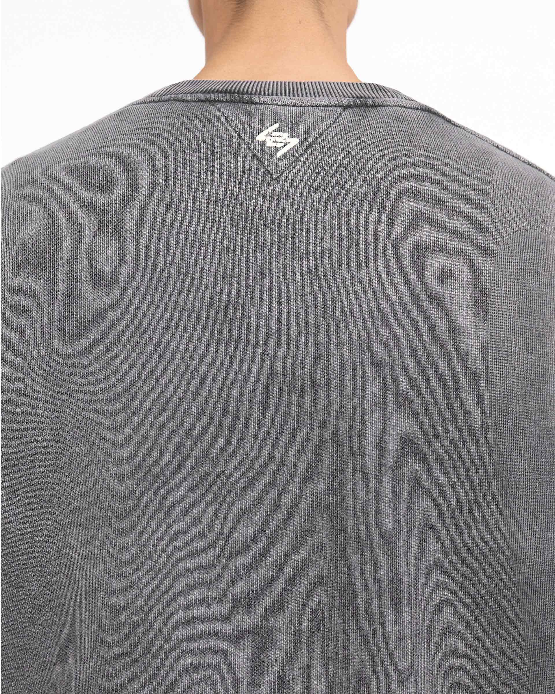 【oan】Valvo 9 Boxy Sweatshirt 247 Vs The World Boxy Sweater - Pewter | REPRESENT