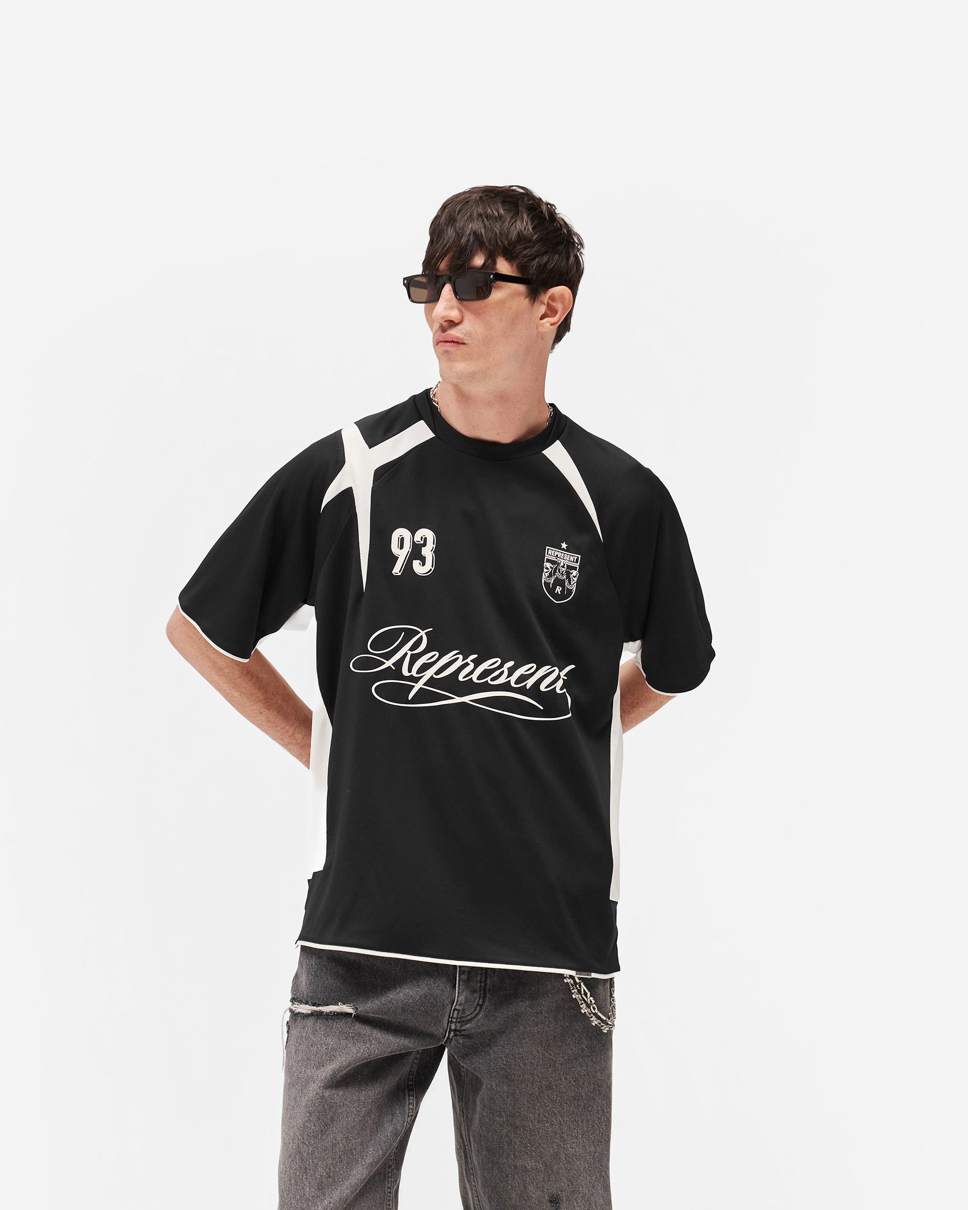 Star Jersey Jet Black | Champions Collection | REPRESENT