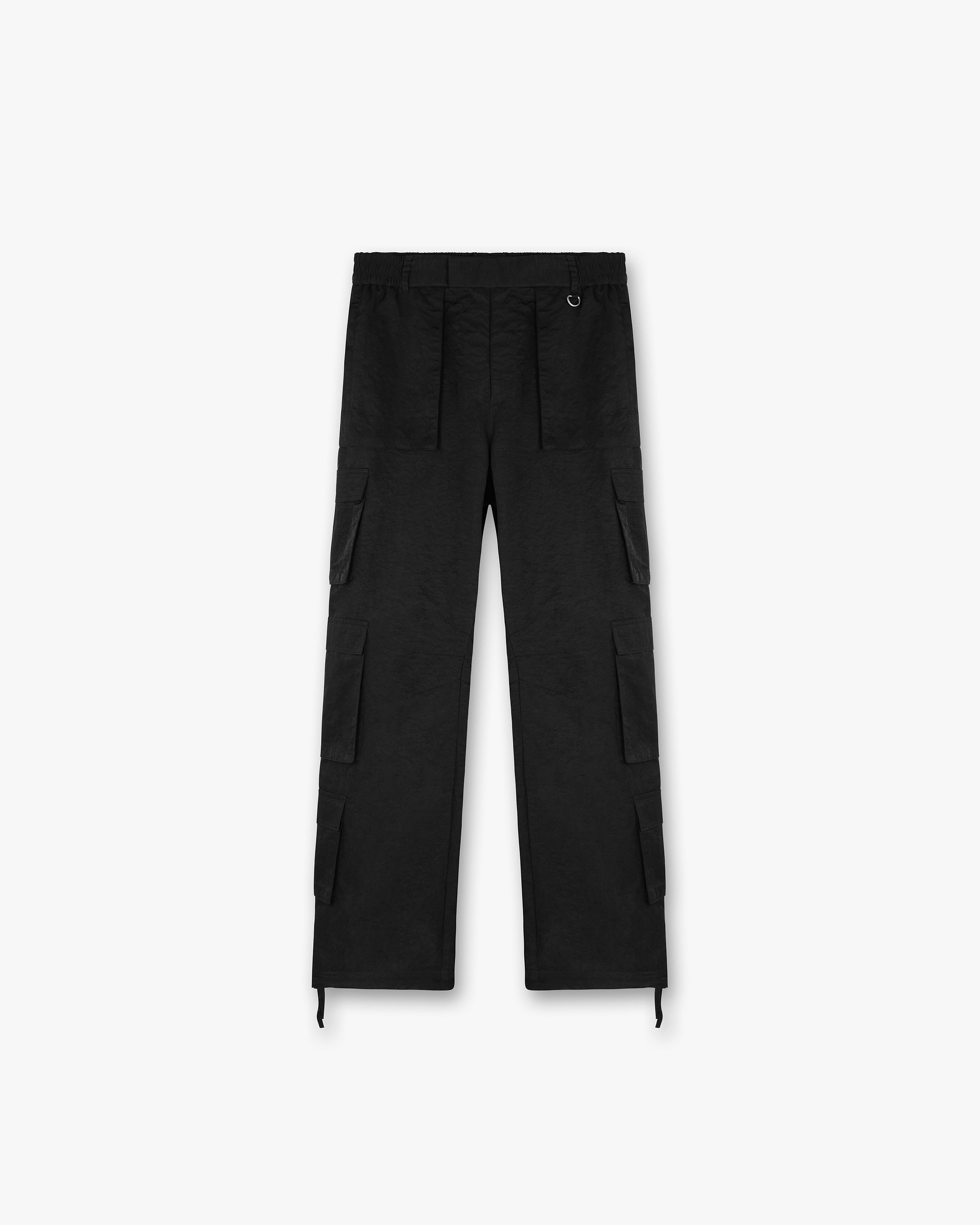 Re-Nylon Cargo Pants Black – FOUR Amsterdam