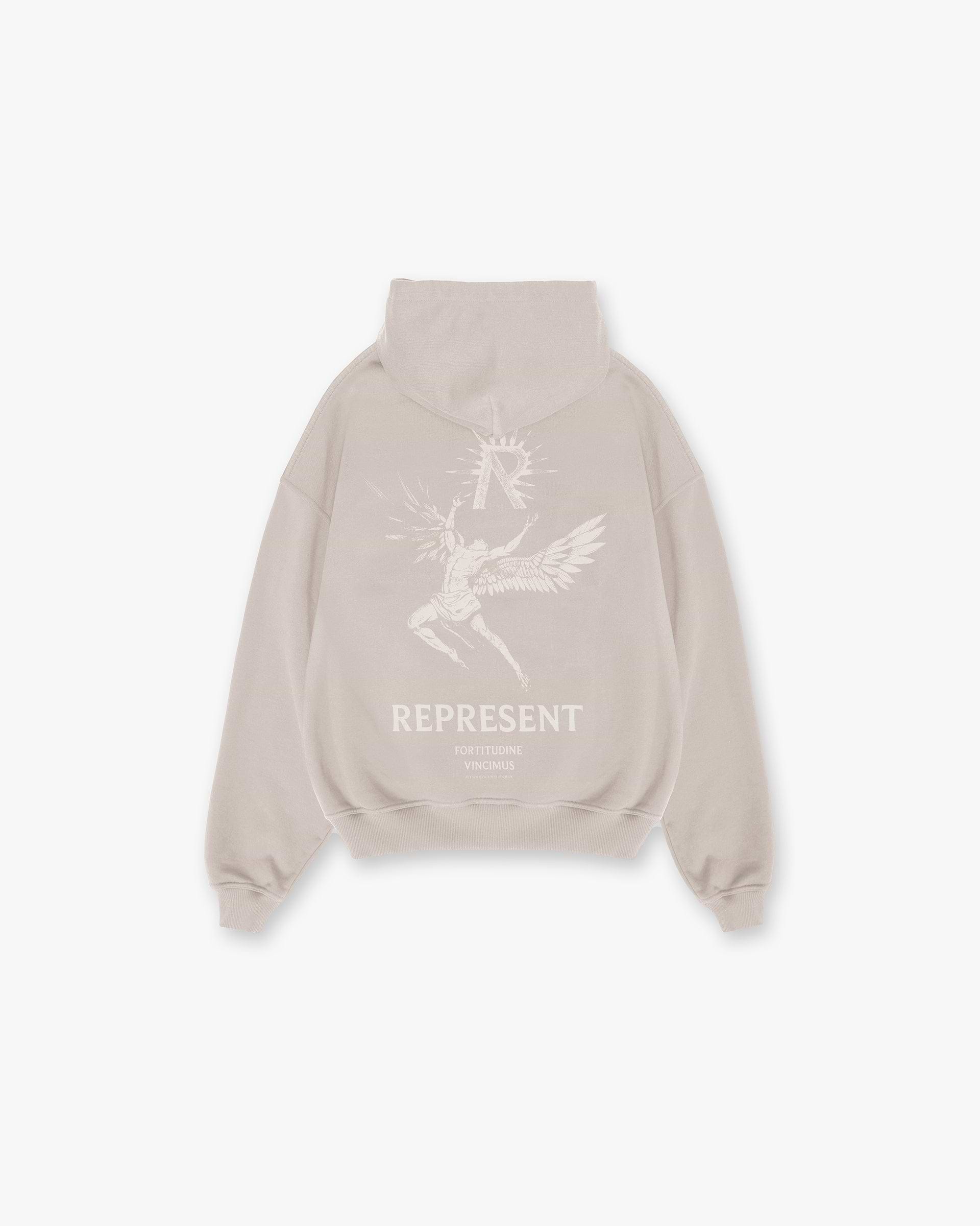 Icarus Hoodie | Taupe | REPRESENT Icarus Hoodie | Taupe | REPRESENT