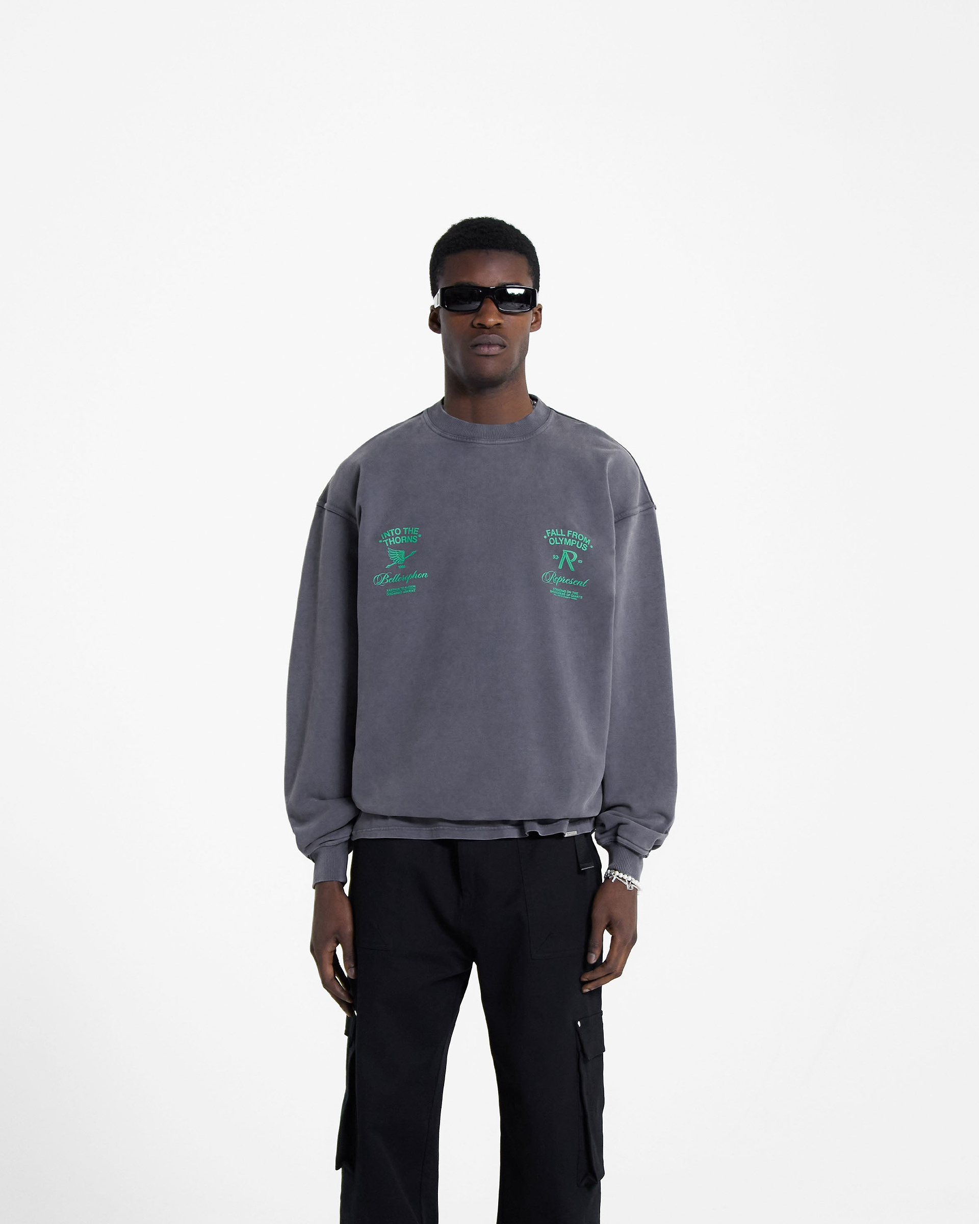 Fall From Olympus Sweater - Storm