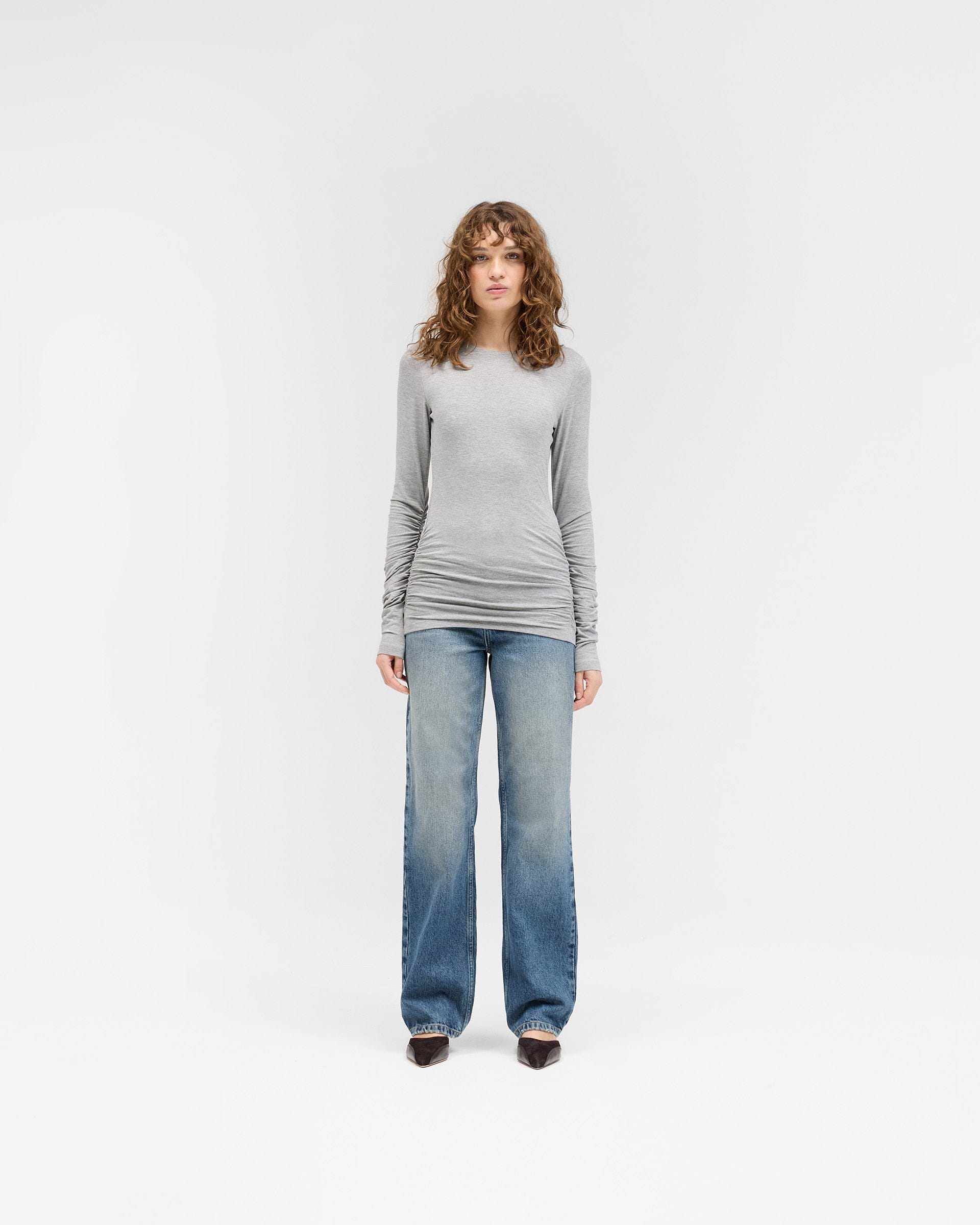 Coil Top - Grey Marl