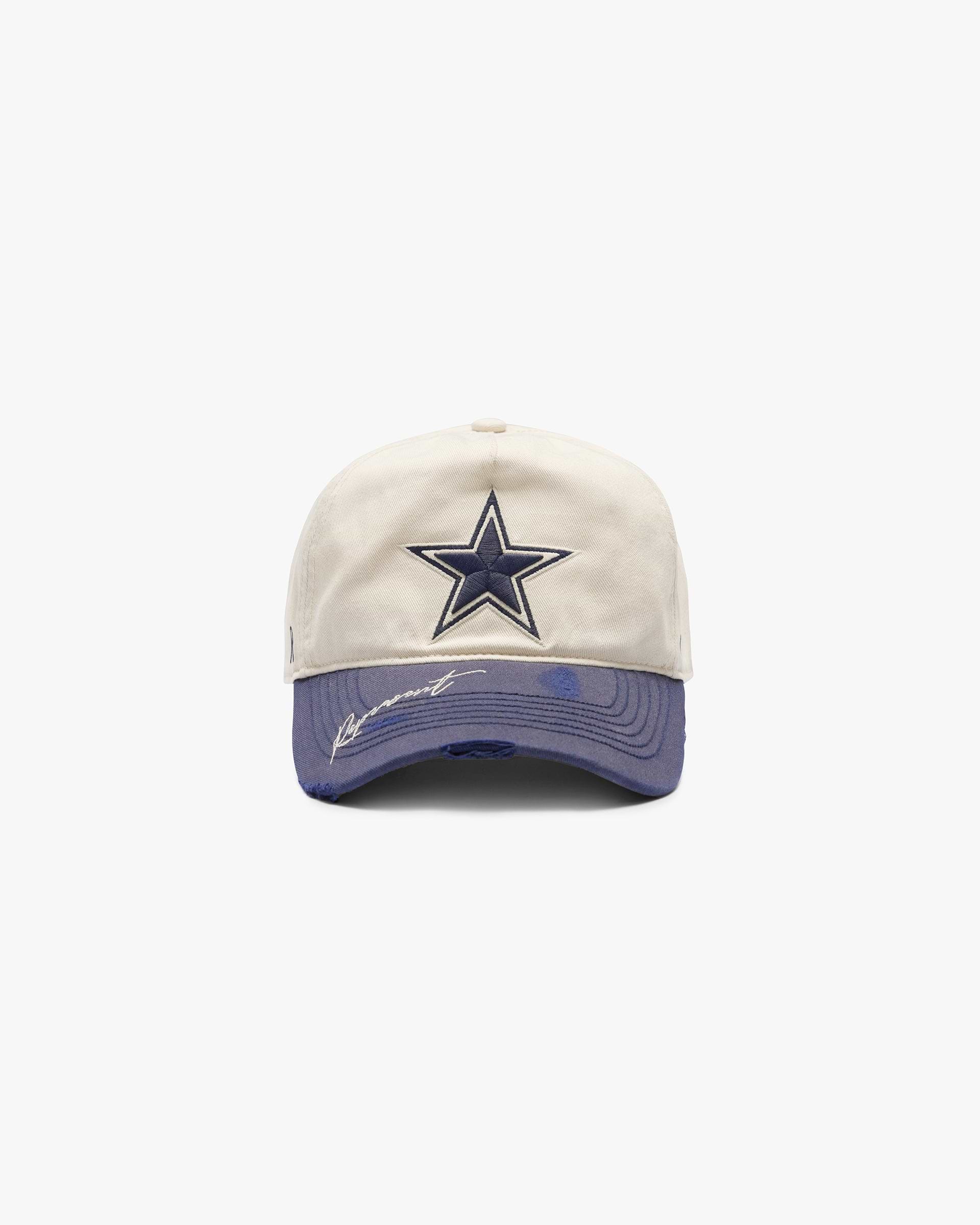 Dallas Cowboys x 47 Hat Antique White | Represent x NFL