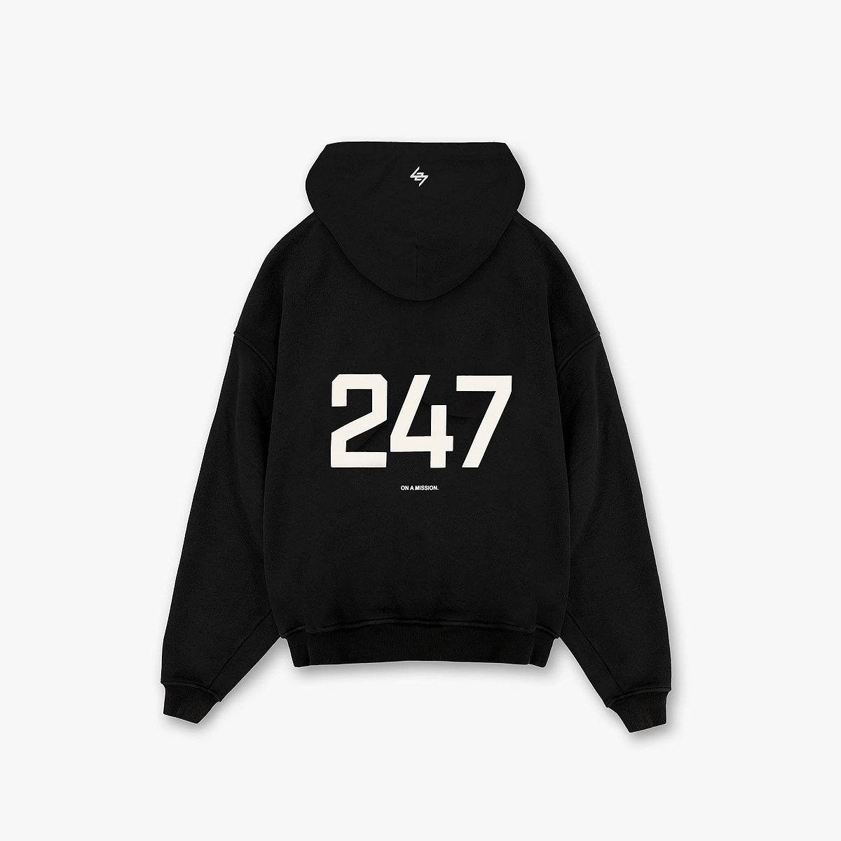 LA Marathon Oversized Hoodie, Black, 247