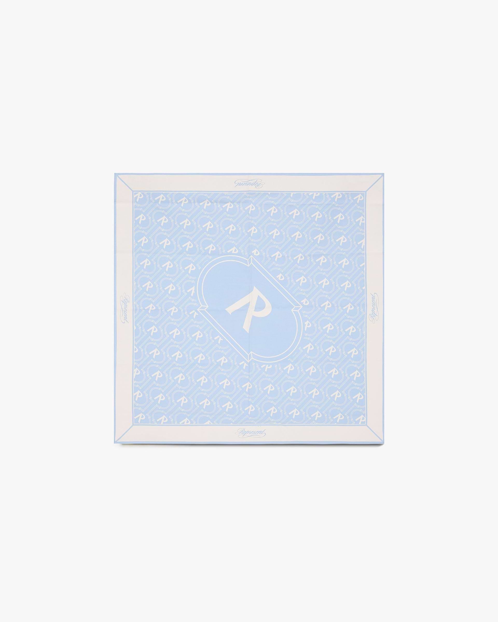 Gran Cru Classe Initial Bandana - Chambray Blue