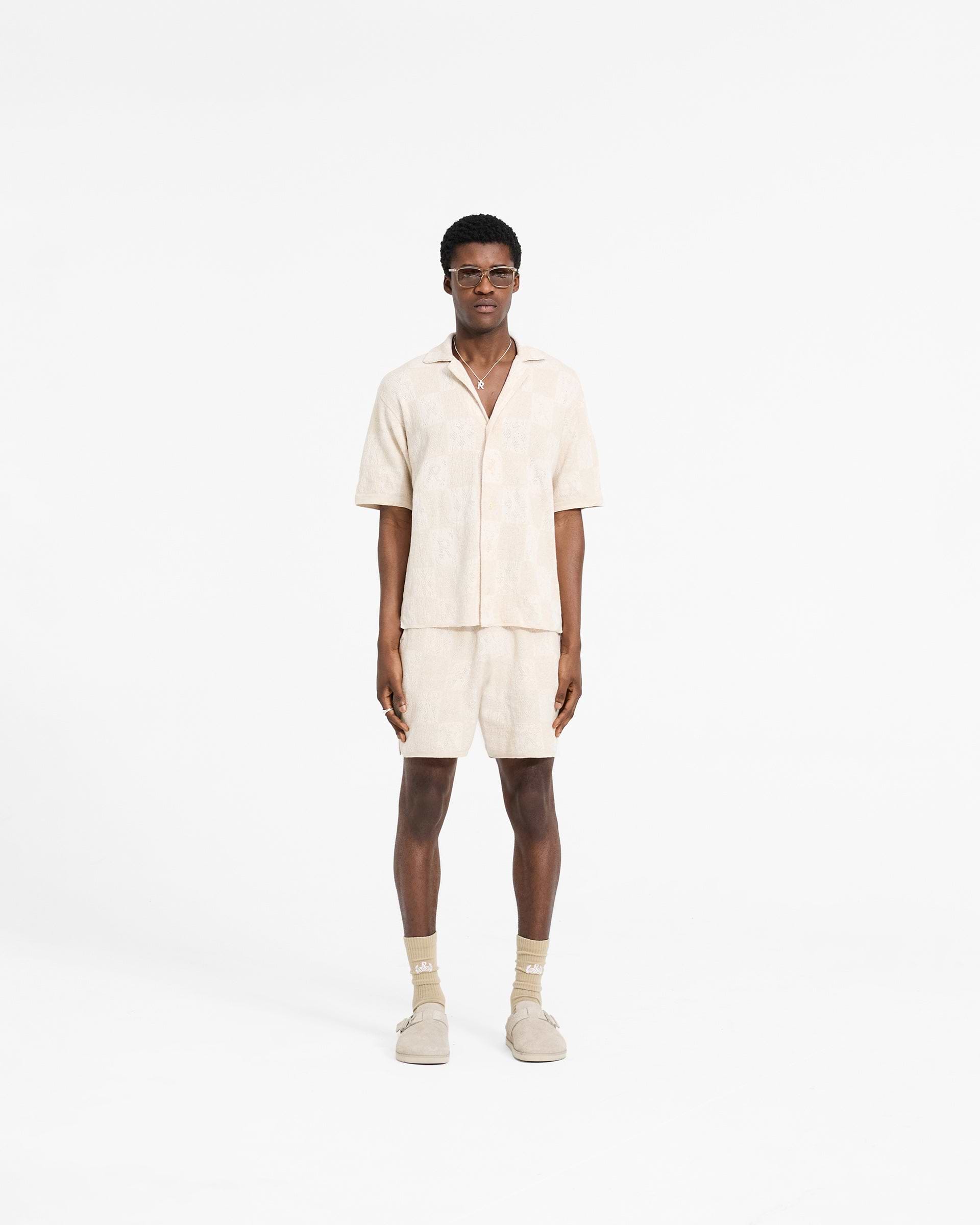 Crochet Short - Cream