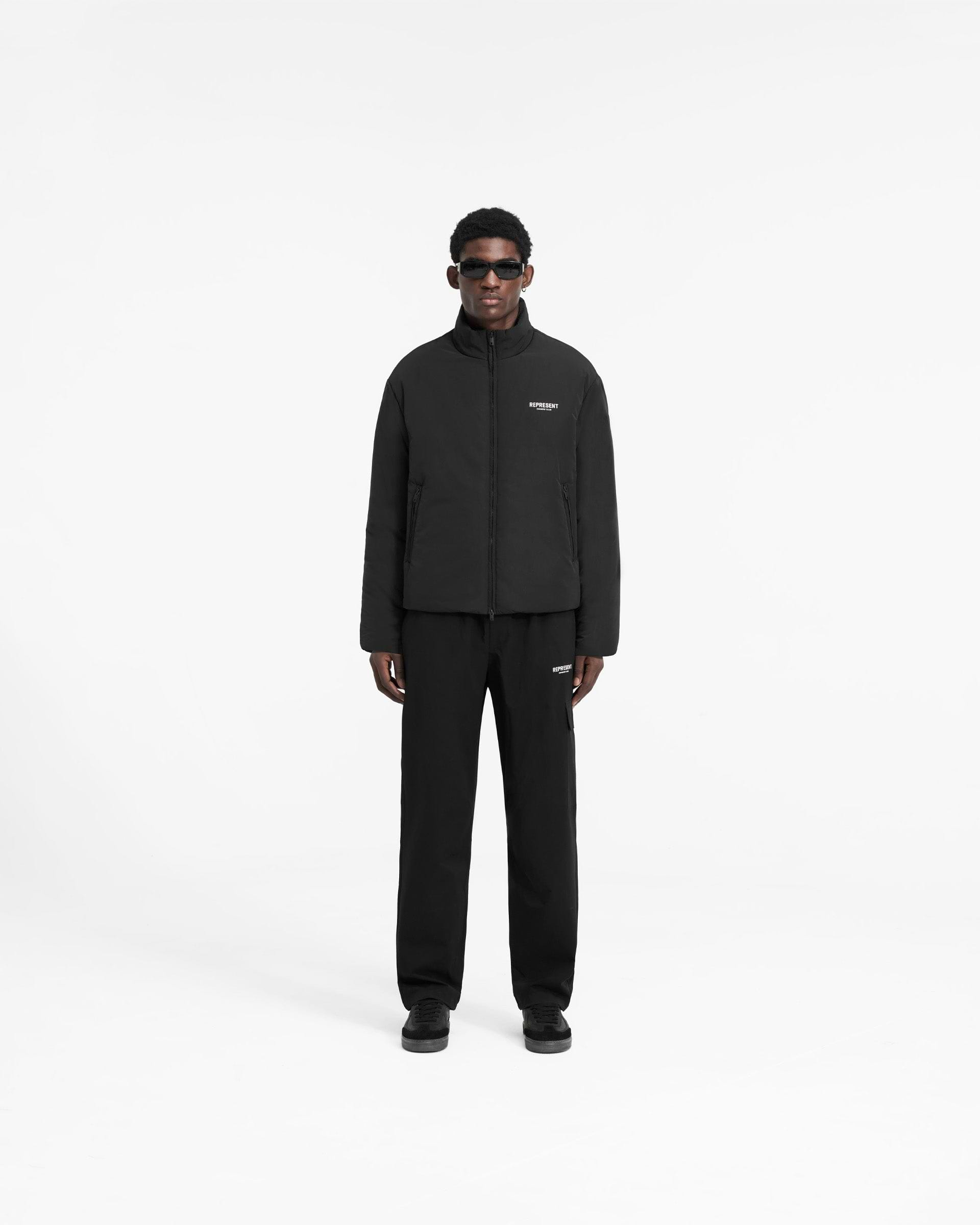 Represent Owners Club Wadded Jacket - Black