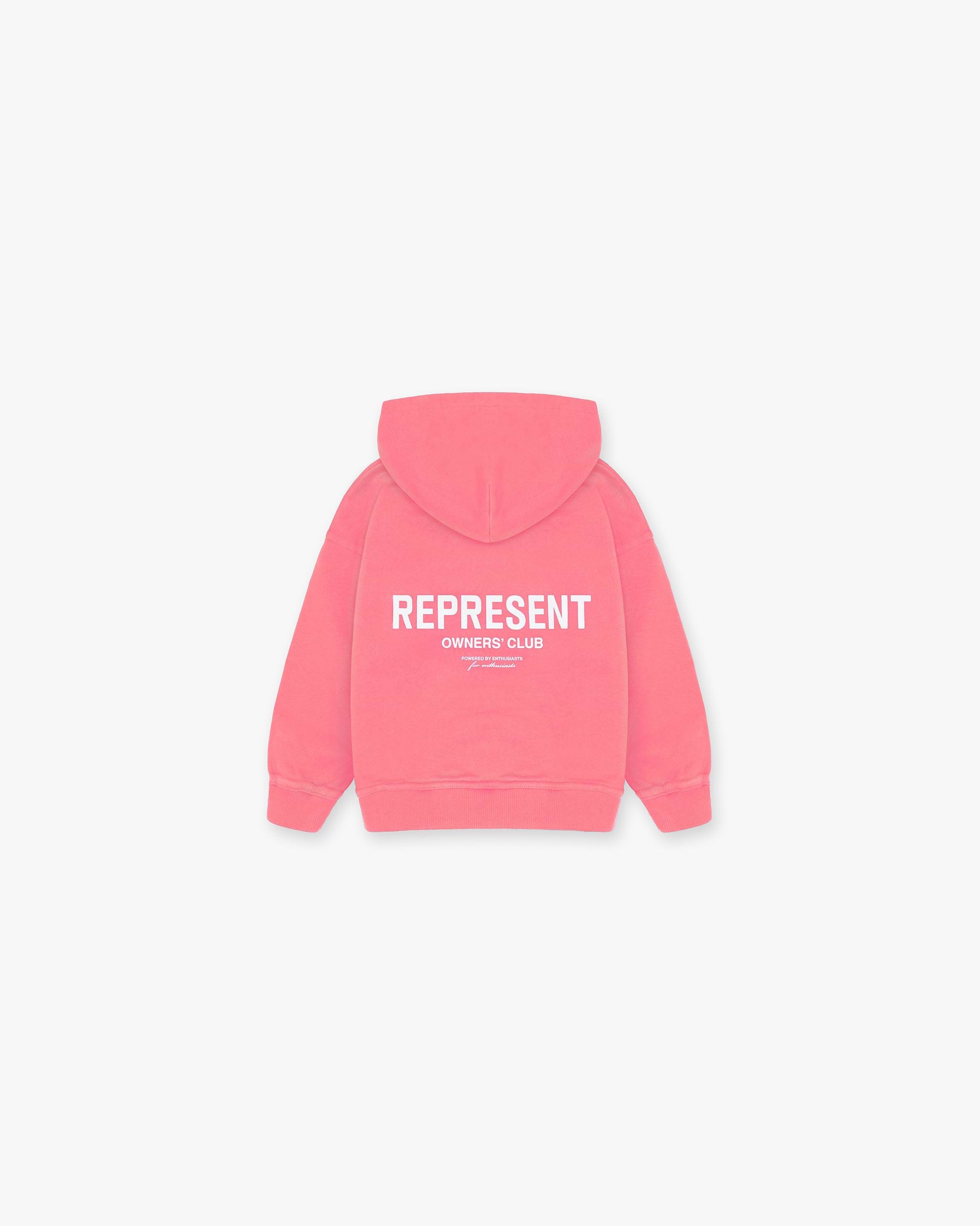 Represent Mini Owners Club Hoodie - Bubblegum Pink | REPRESENT