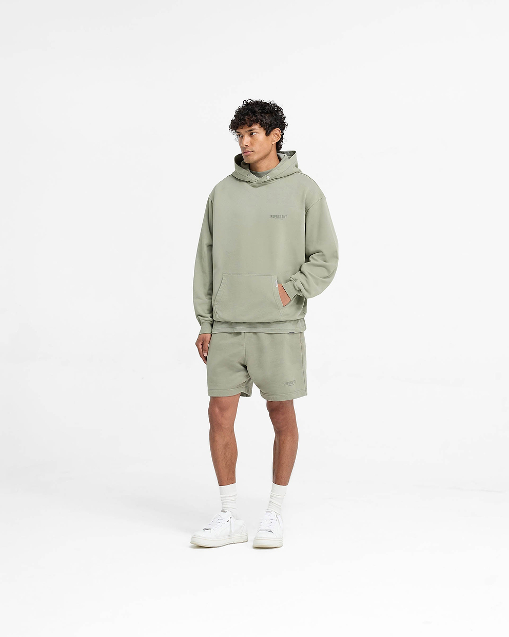 Represent Owners Club Hoodie - Pastel Green