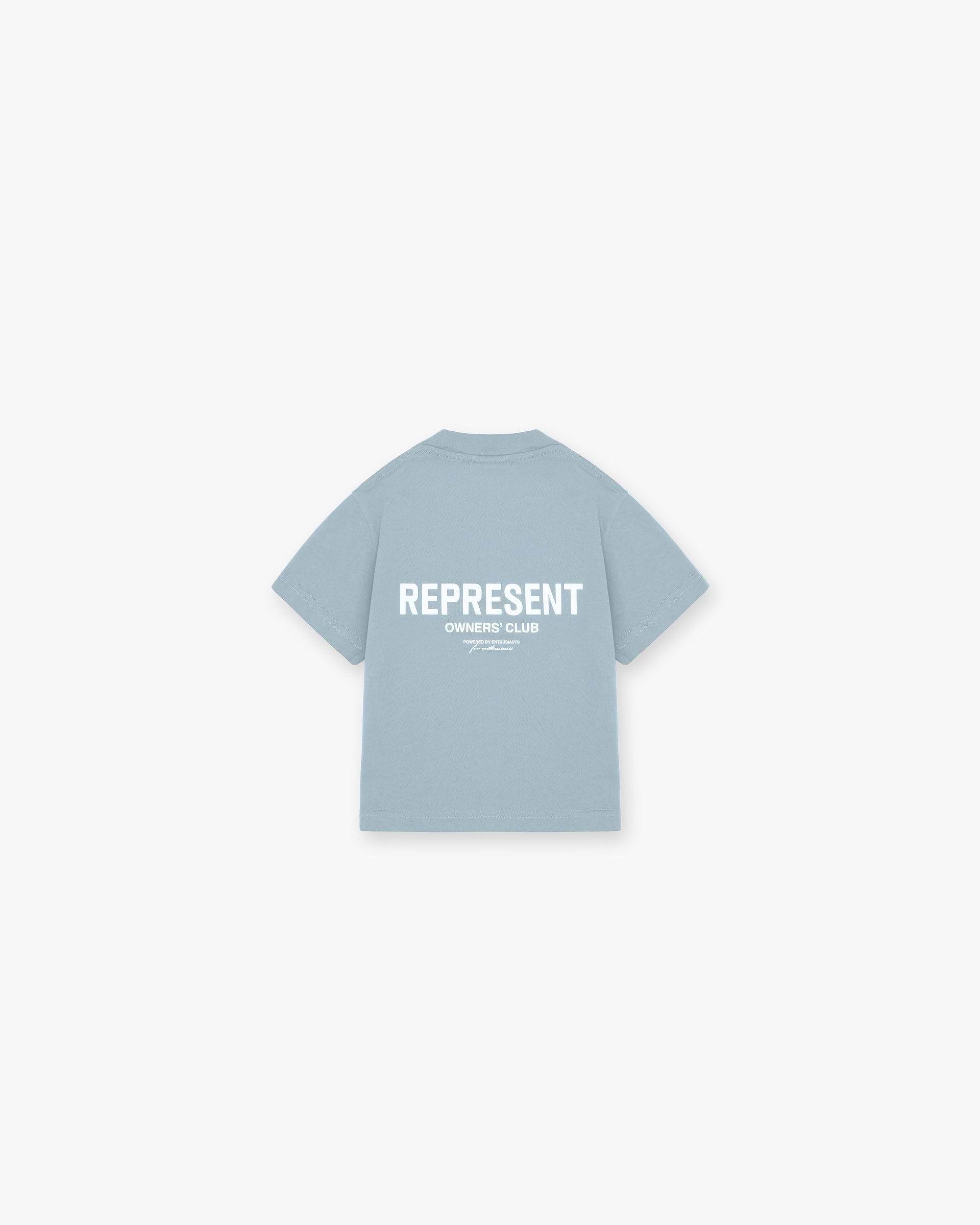 Represent Mini Owners Club T-Shirt | Powder Blue T-Shirts Owners Club | Represent Clo