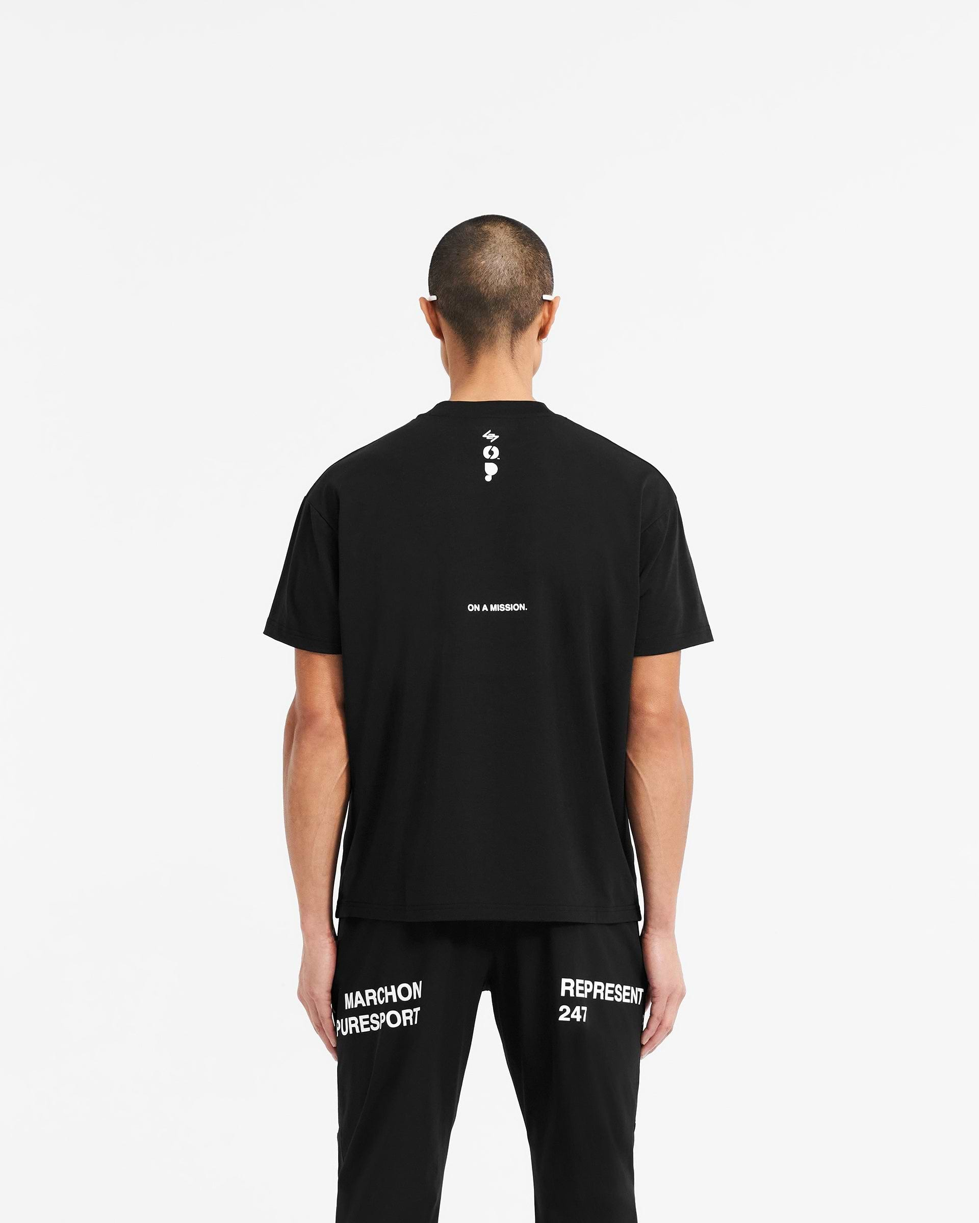 247 Marchon Puresport T-Shirt - Black