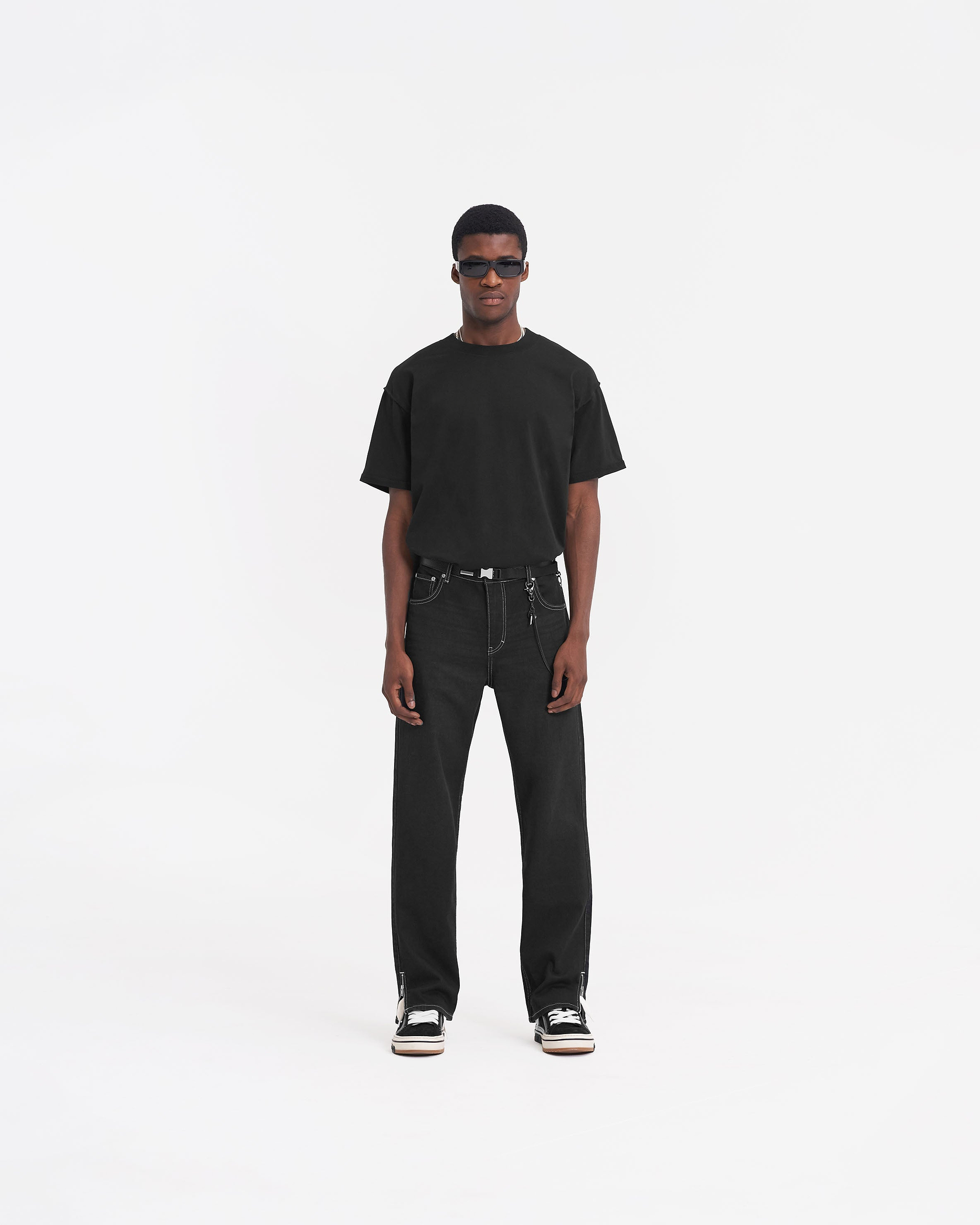 R2 Split Denim - Black