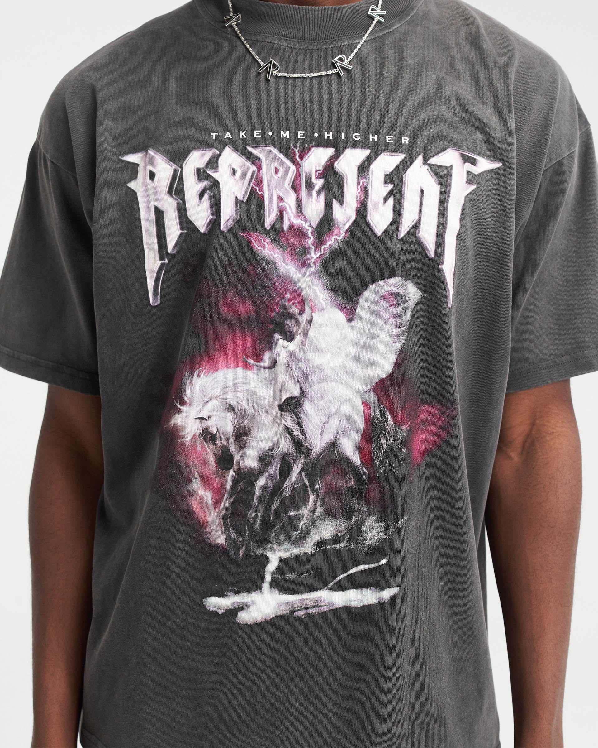 Take Me Higher T-Shirt - Vintage Grey