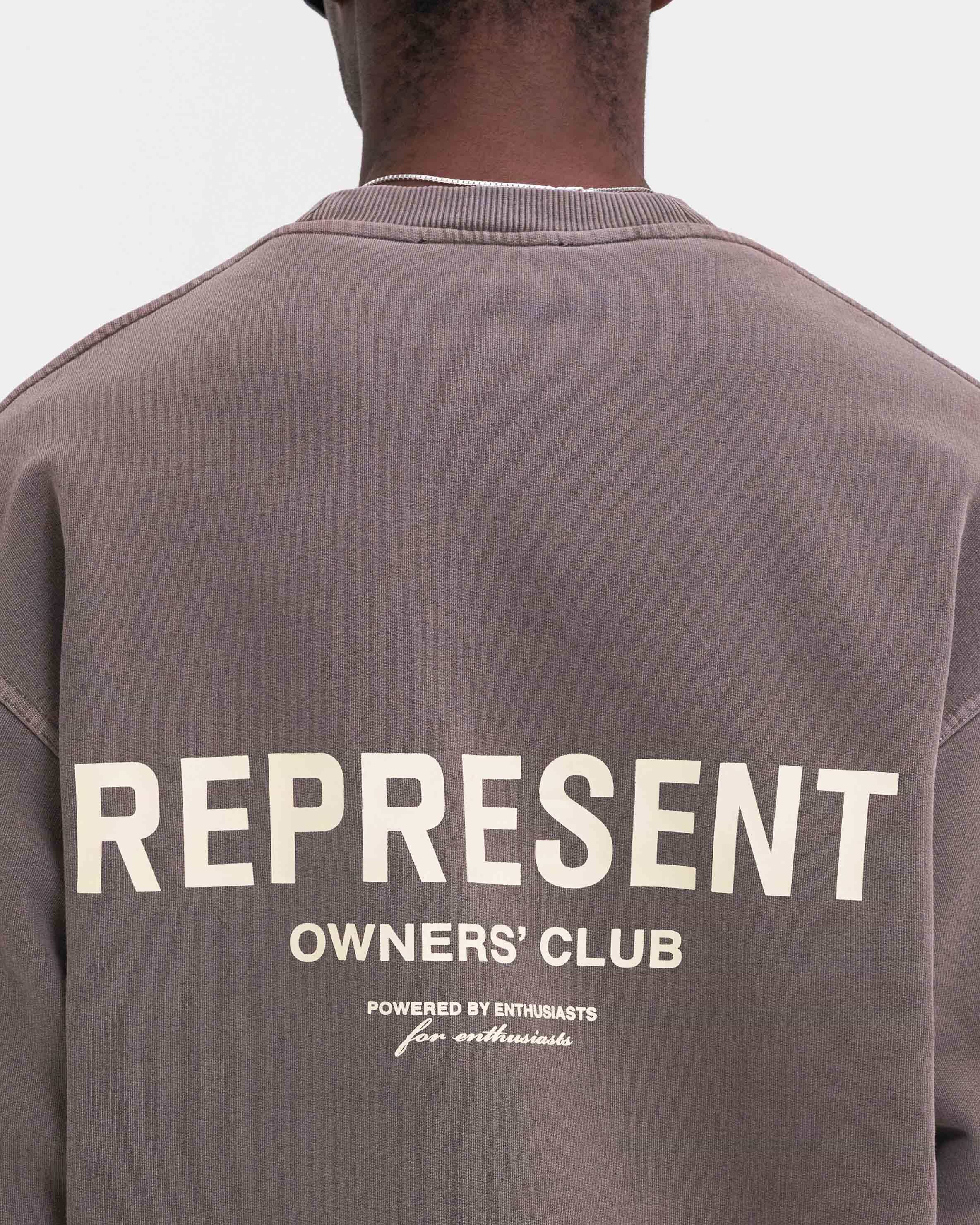 Owners' Club Sweater | Fog | REPRESENT CLO