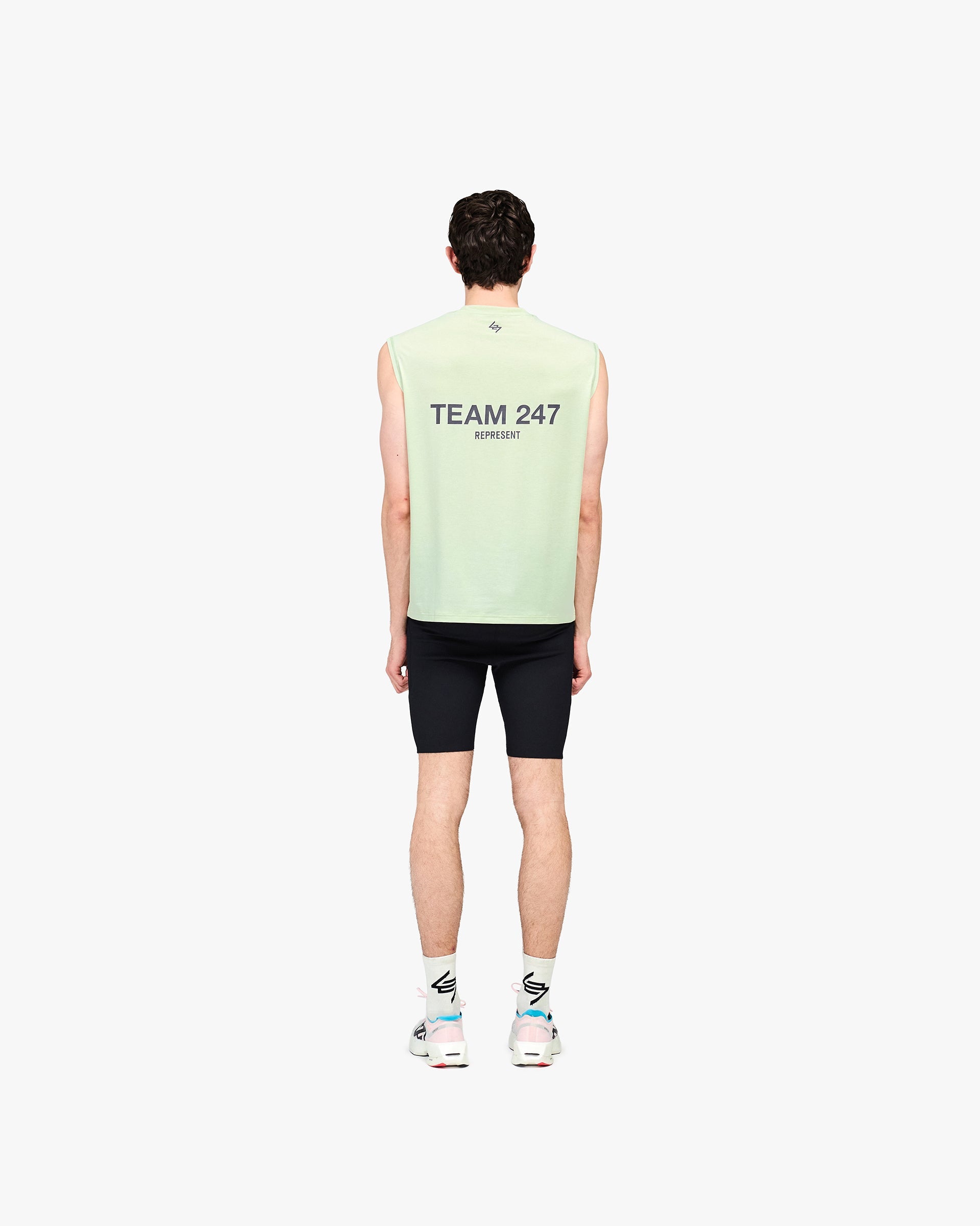 247 Team Oversized Tank - Fern