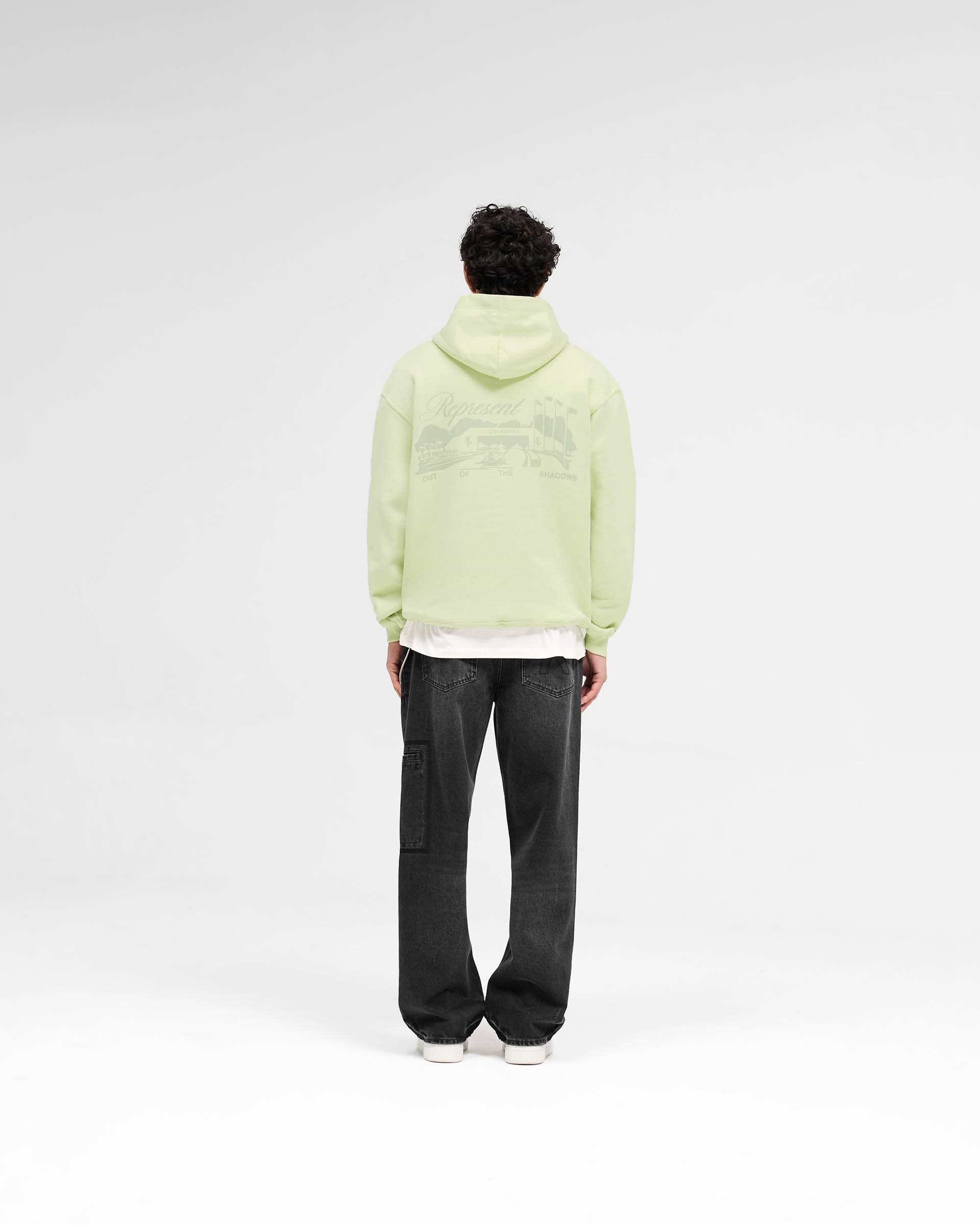 Raceway Hoodie - Matcha | REPRESENT