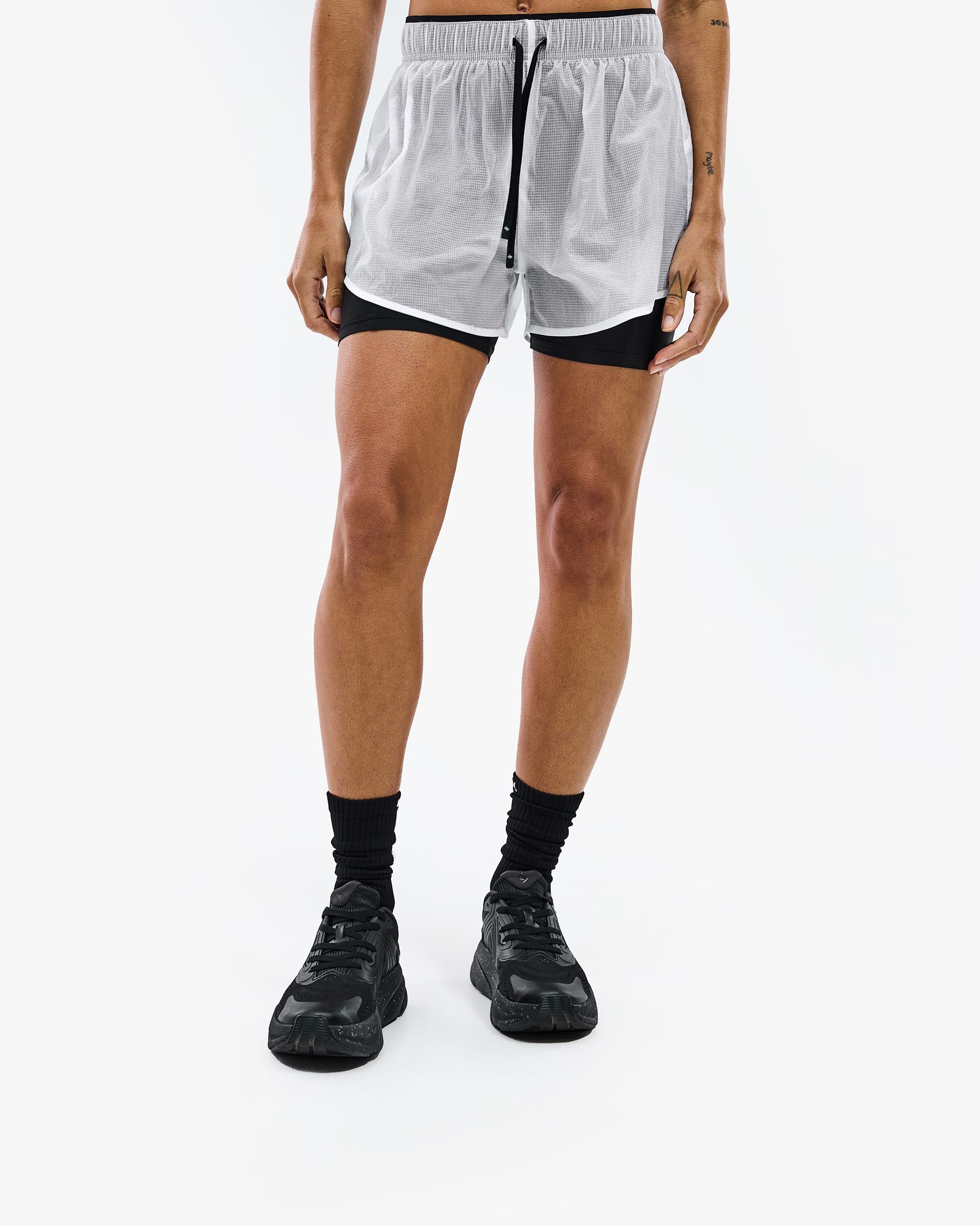 247 Distance 2-In-1 Short - White