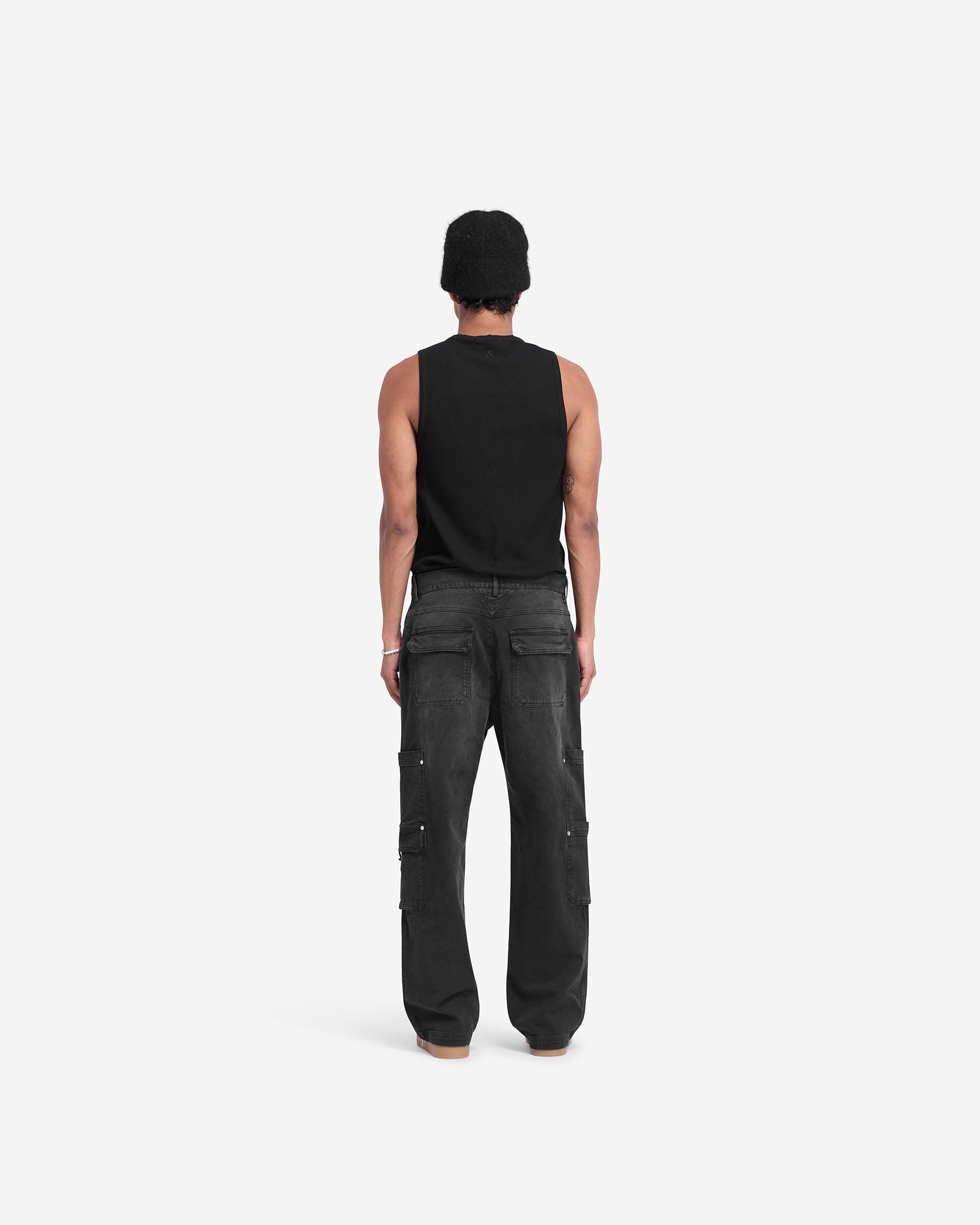 Workshop Pant - Washed Black | REPRESENT