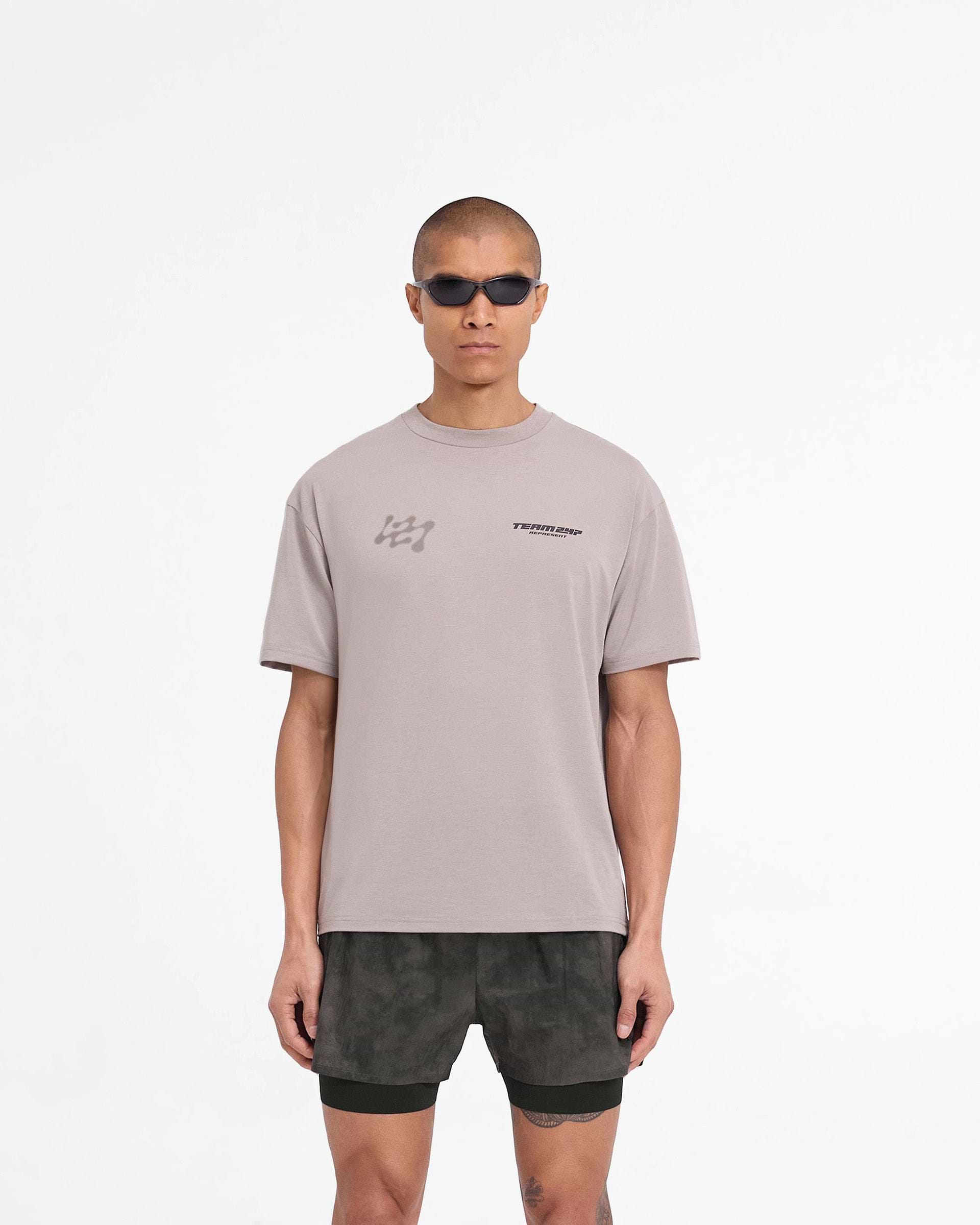 247 Future Terrains Oversized T-Shirt - Moonrock