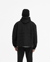 Wadded Overshirt - Black