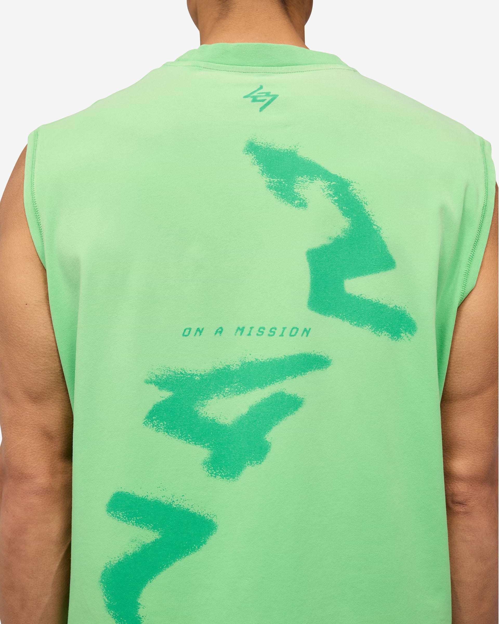 247 Motion Oversized Tank - Speed Green