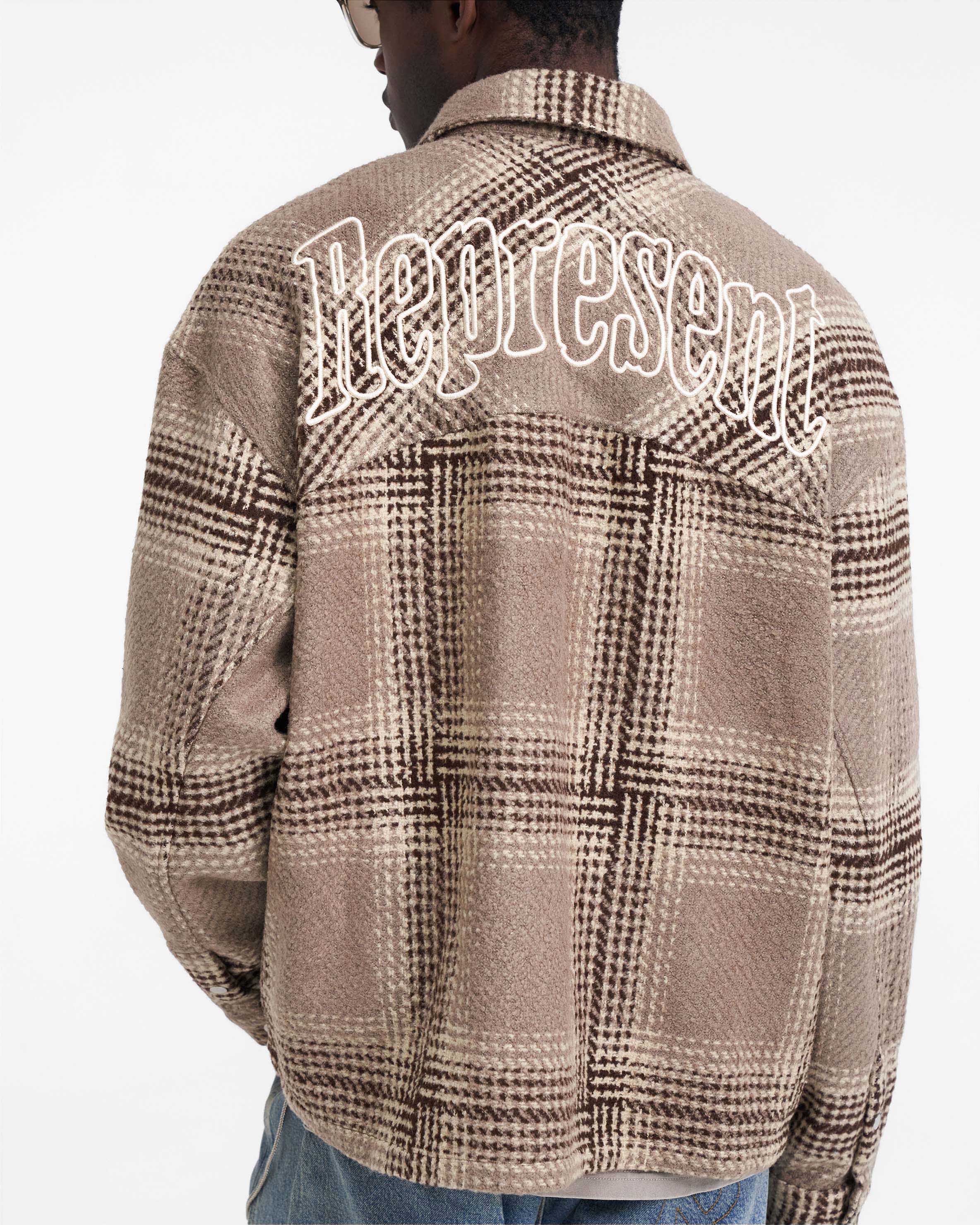 Represent 2025 flannel jacket