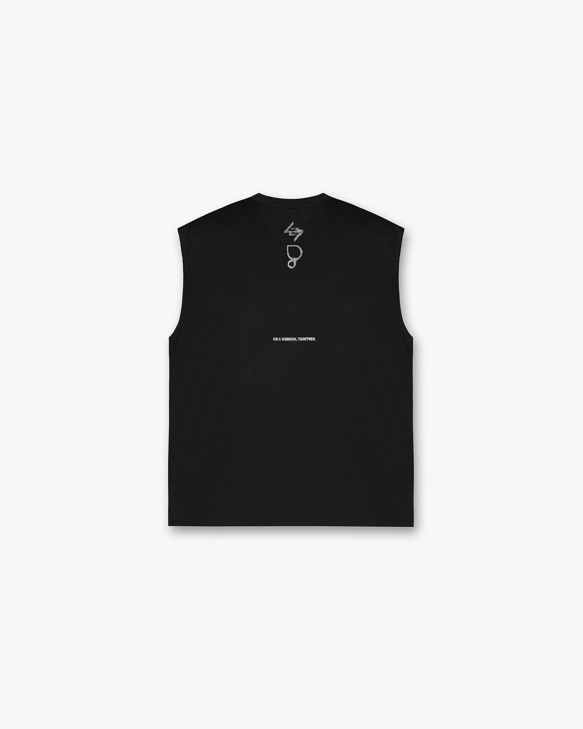 247 X Puresport Oversized Tank - Black