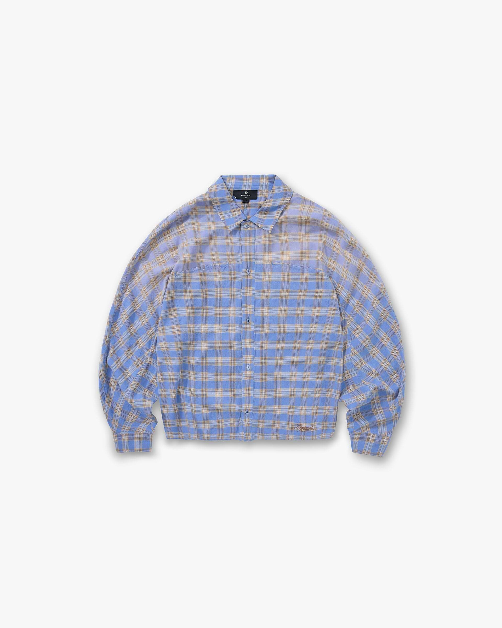 Santa Monica Flannel Shirt - Drift Blue