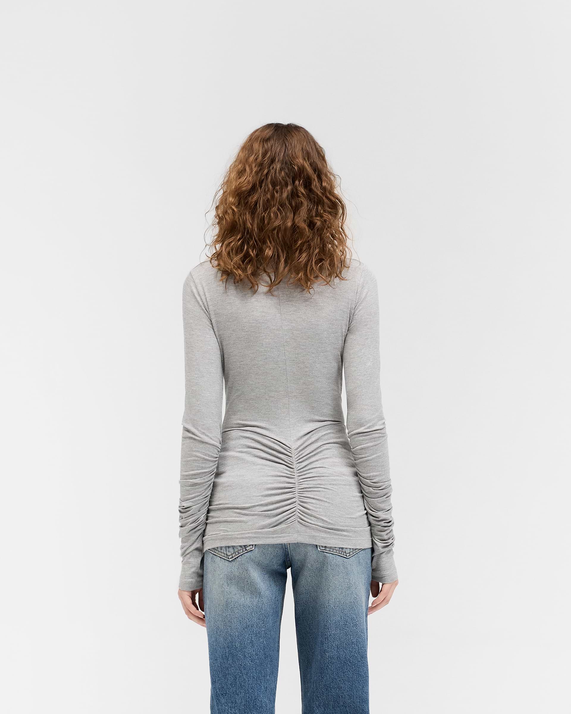 Coil Top - Grey Marl