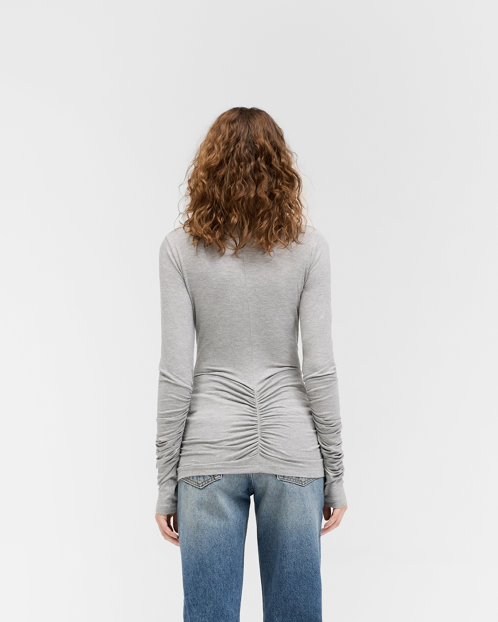 Coil Top - Grey Marl