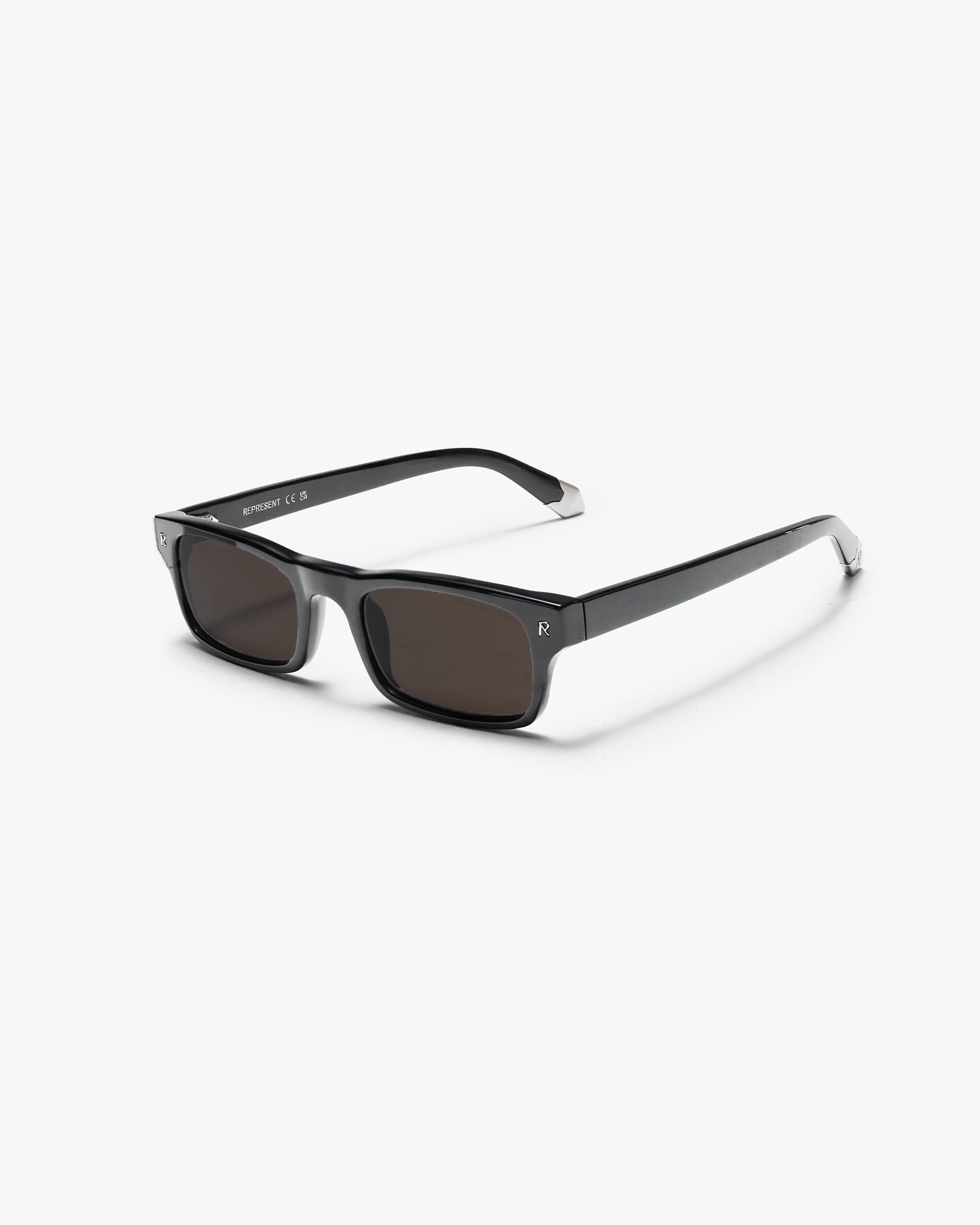 Aura Sunglasses Jet Black | Men's Eyewear | REPRESENT