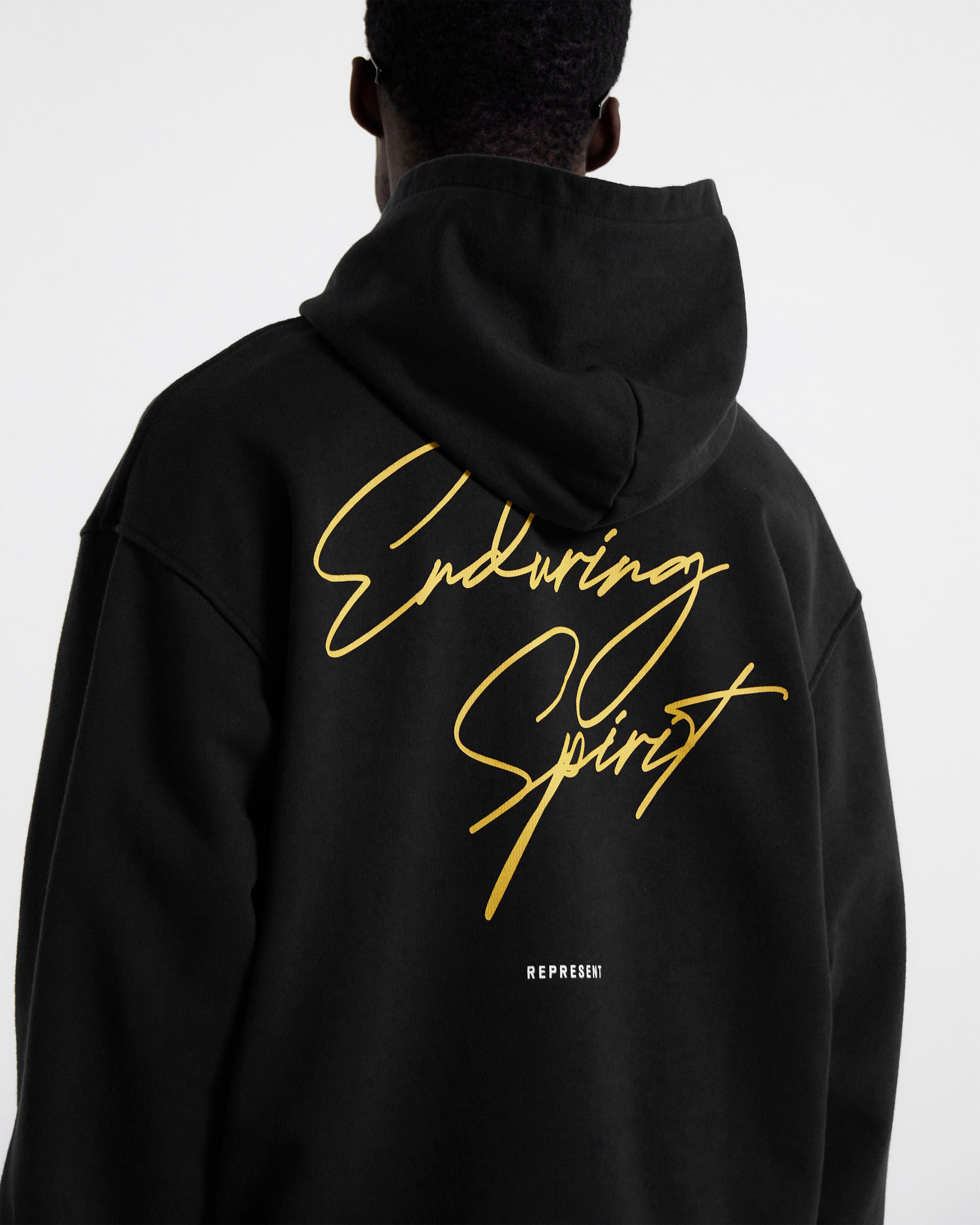 Enduring Spirit Hoodie - Off Black