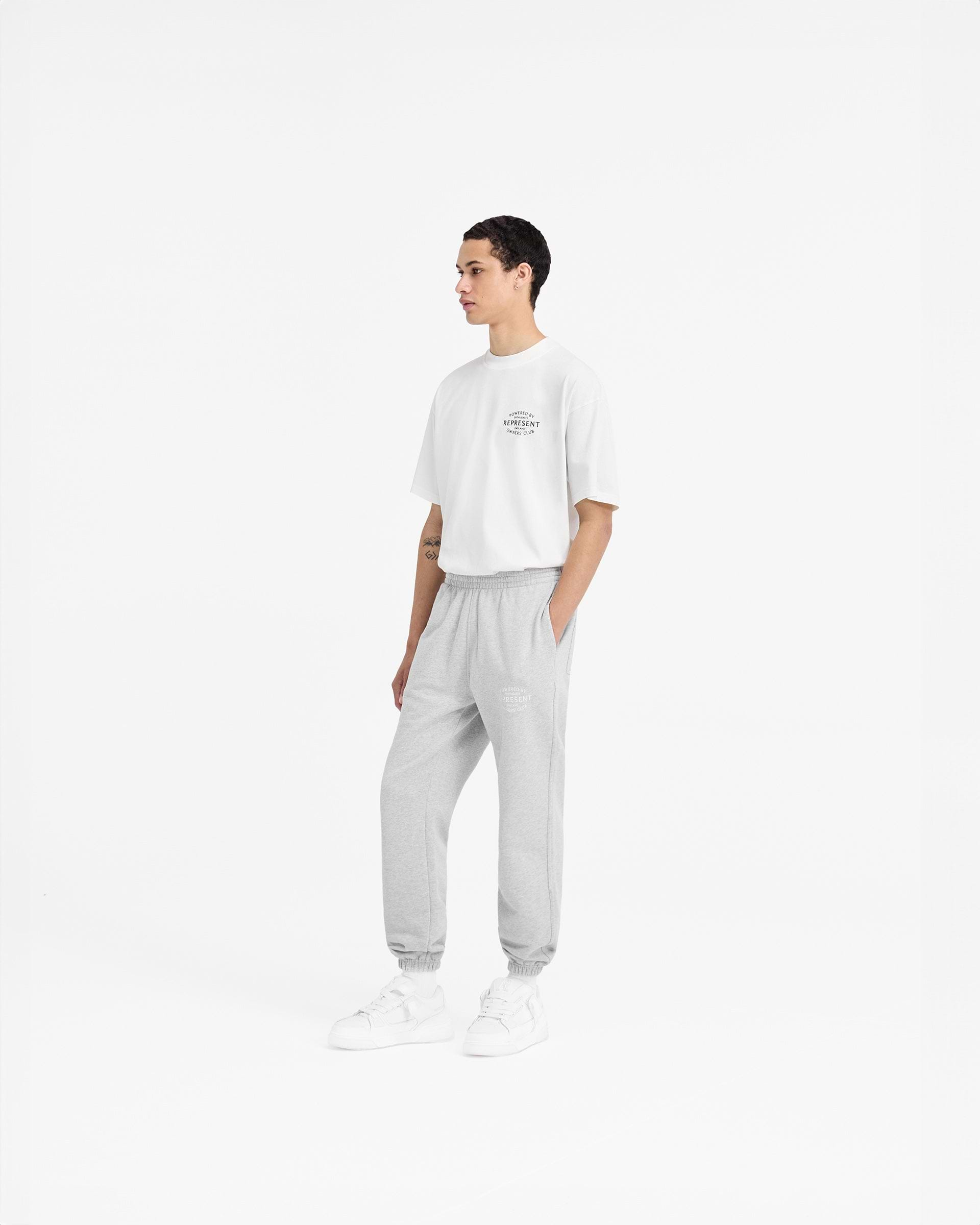 Represent Owners Club Stamp Sweatpant - Ash Grey