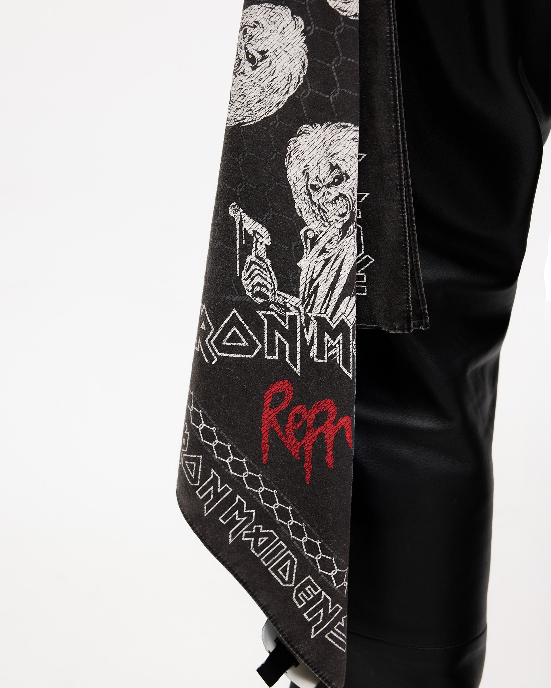 Represent X Iron Maiden Killers Bandana - Jet Black