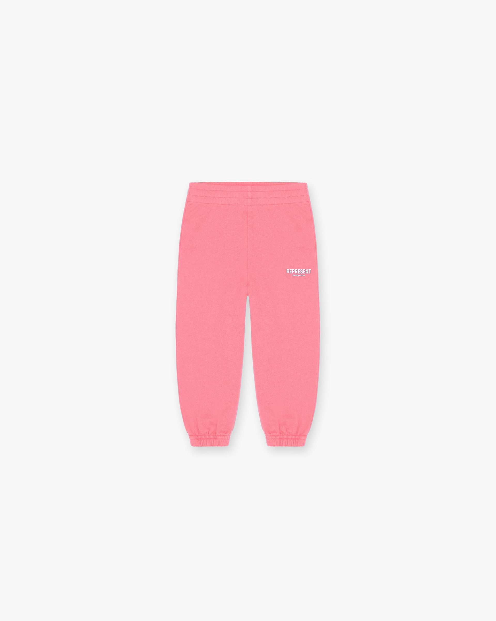 Represent Mini Owners Club Sweatpants | Bubblegum Pink Pants Owners Club | Represent Clo