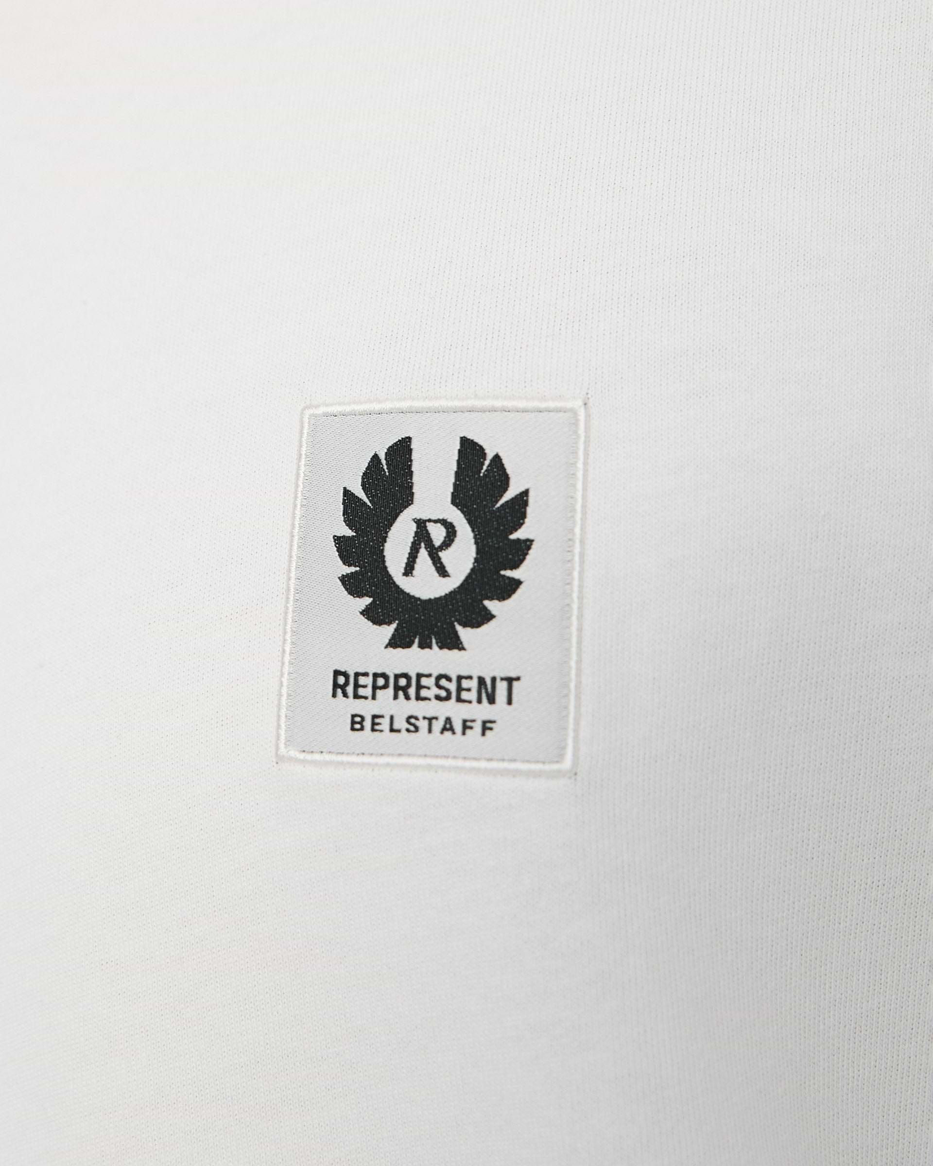 Represent X Belstaff Patch T-Shirt | Flat White | REPRESENT