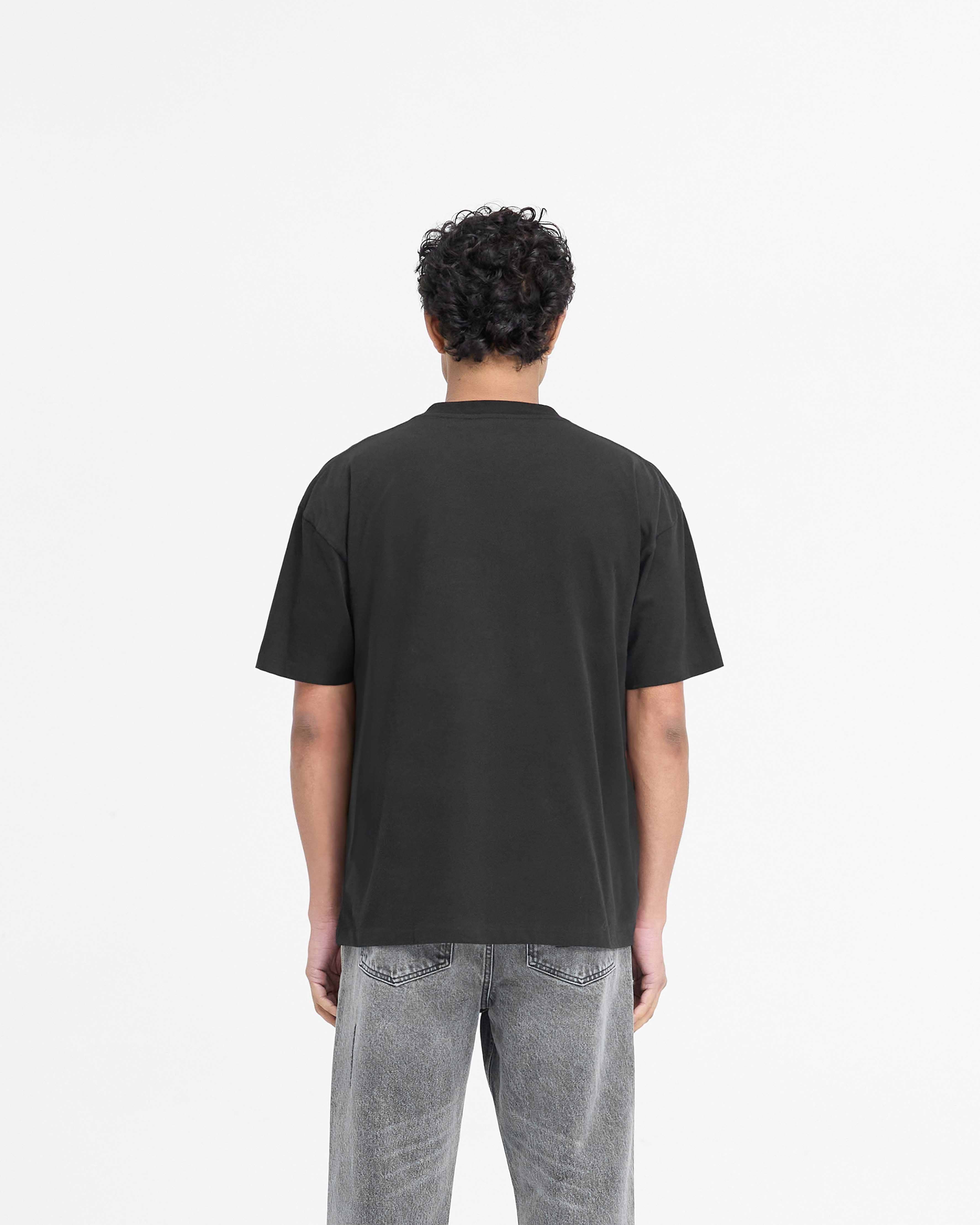 Serif Logo T-Shirt - Jet Black | REPRESENT