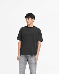 Serif Logo T-Shirt - Jet Black