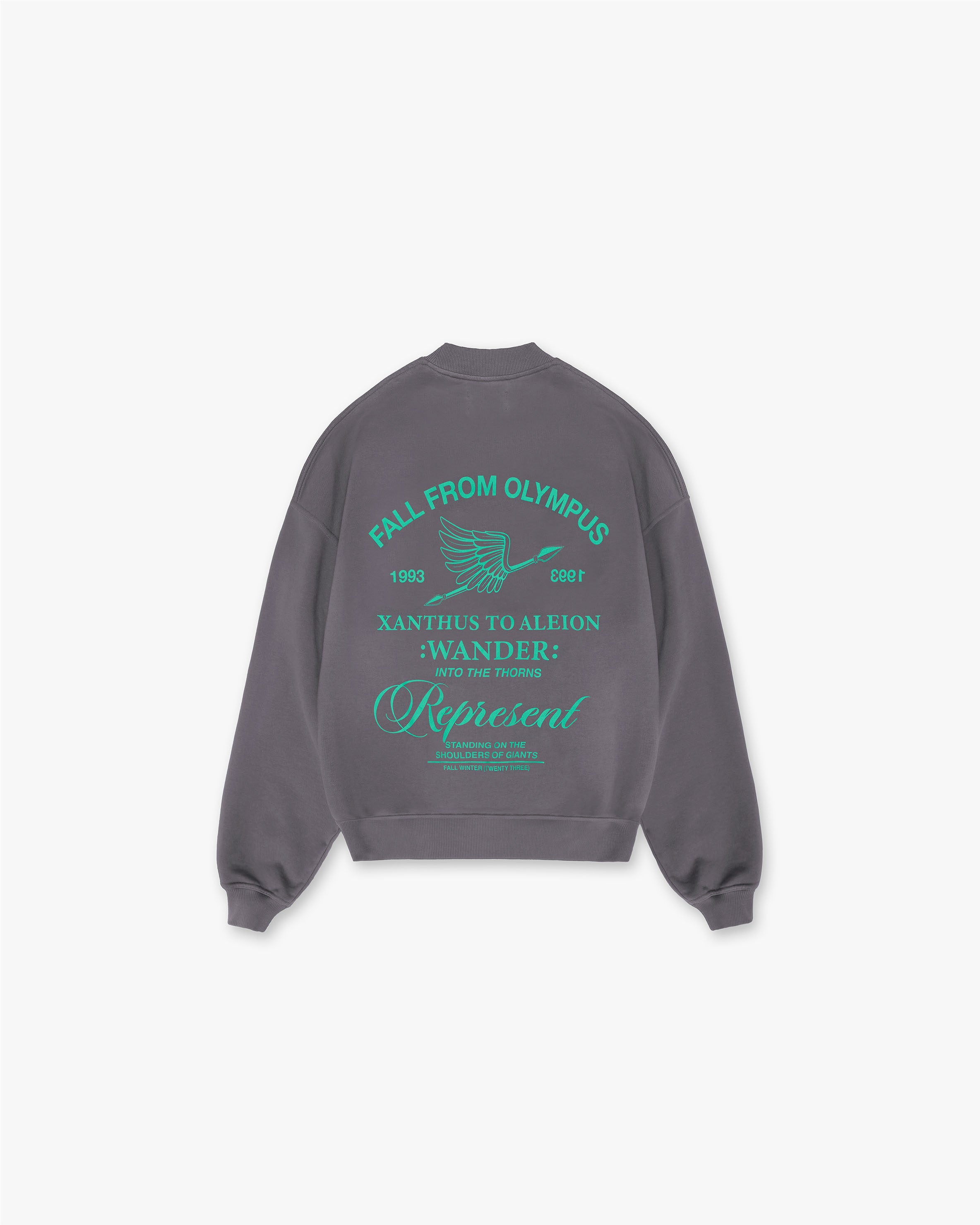 Fall From Olympus Sweater | Storm Sweaters FW23 | Represent Clo