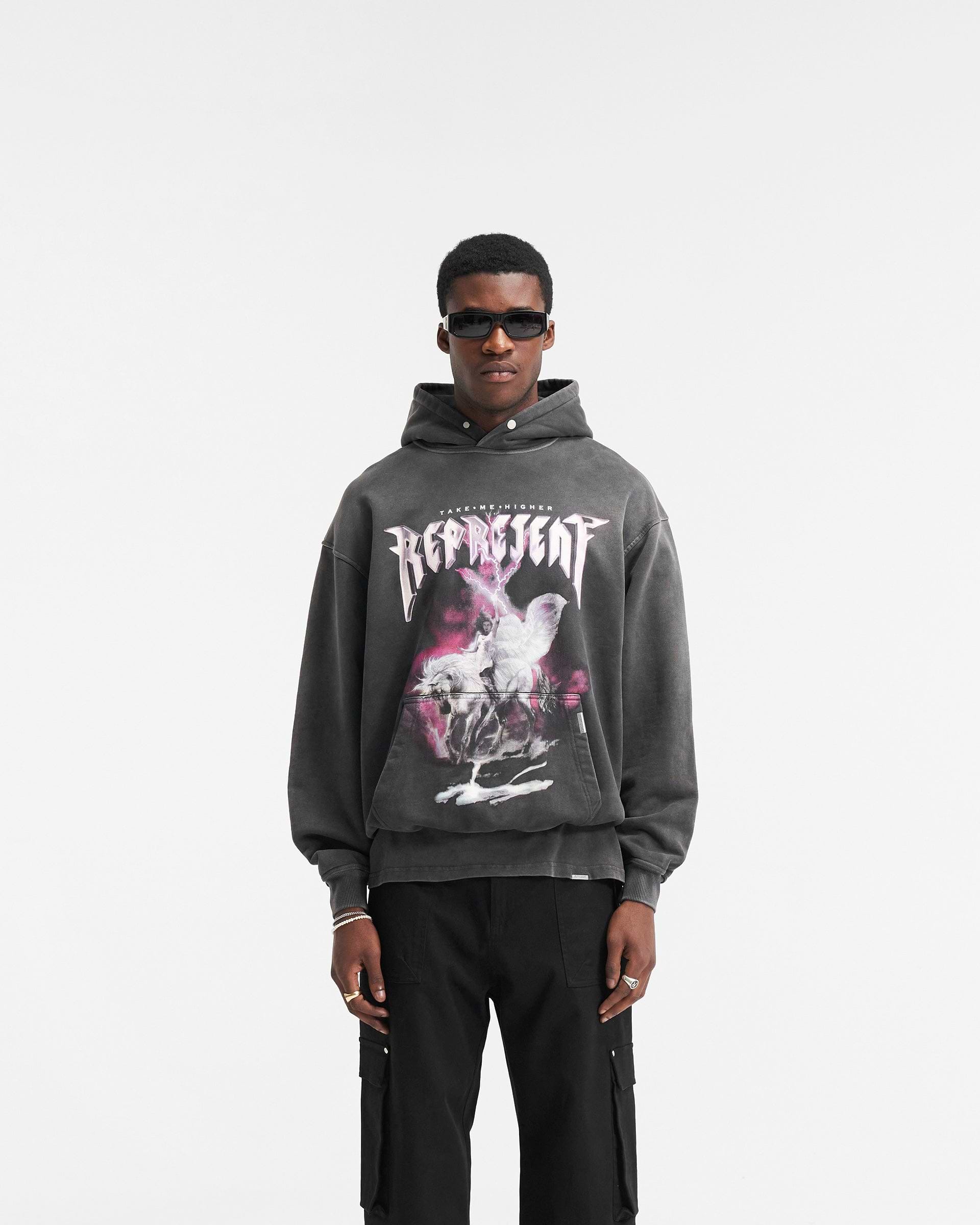 Take Me Higher Hoodie - Vintage Grey