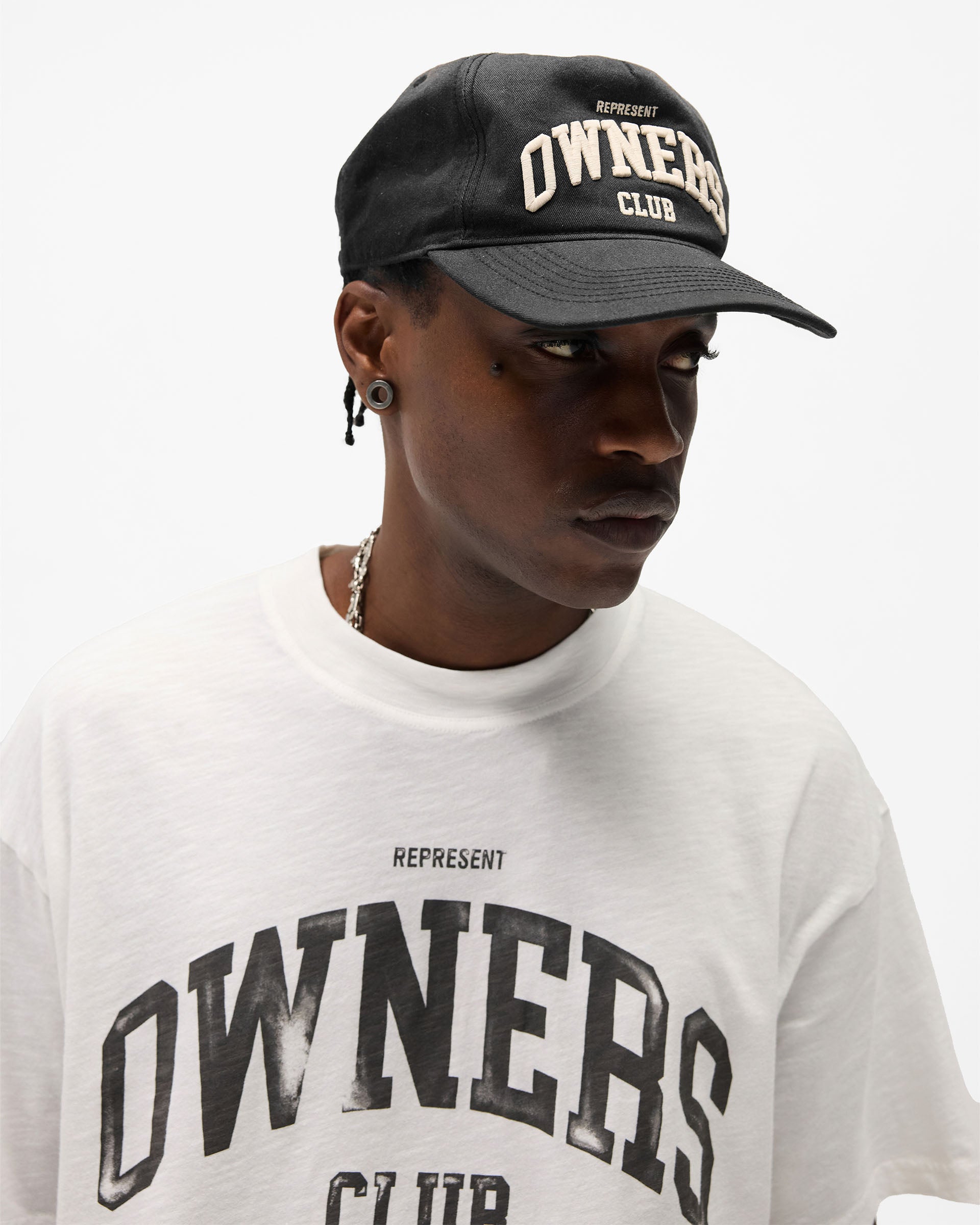Represent X 47 Faded Black Cap | Represent Owners Club | REPRESENT