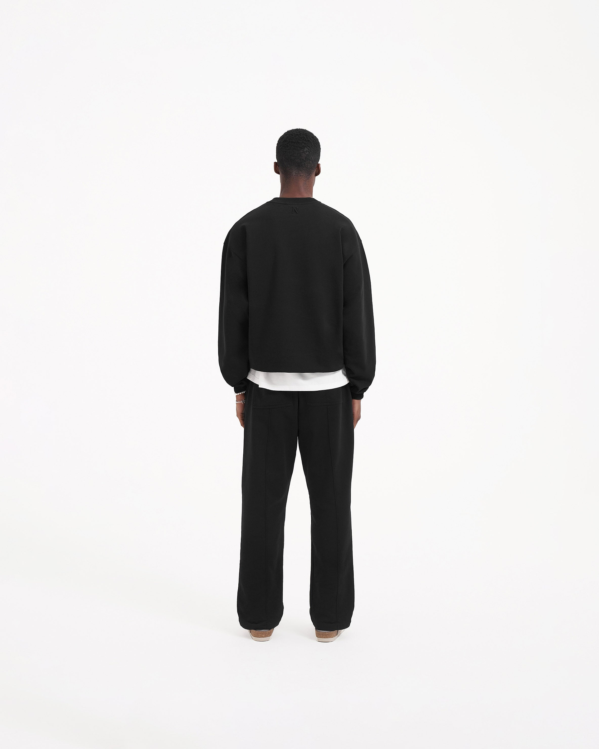 Initial Sweater - Jet Black