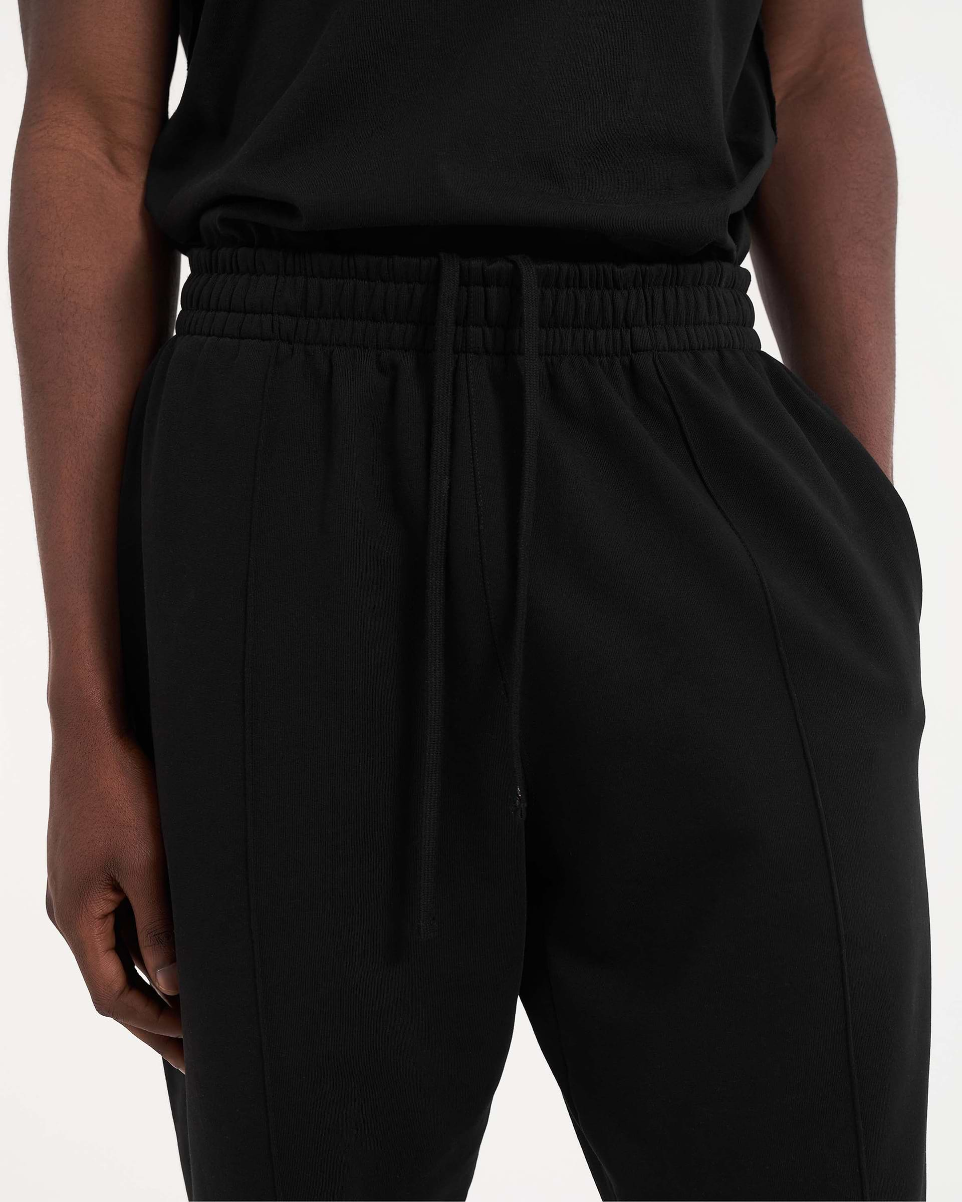 Initial Sweatpant - Jet Black