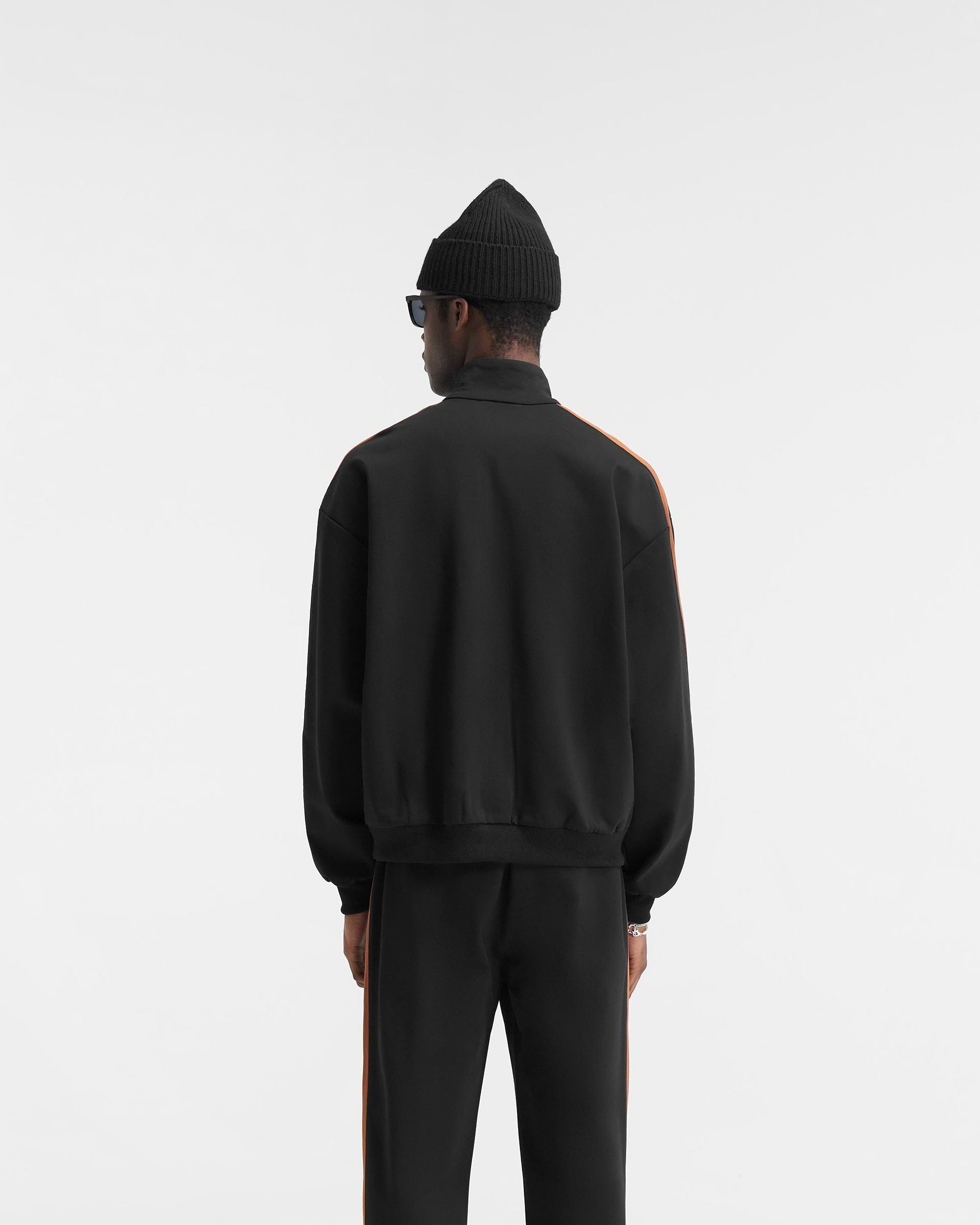 Initial Tracksuit Jacket - Black