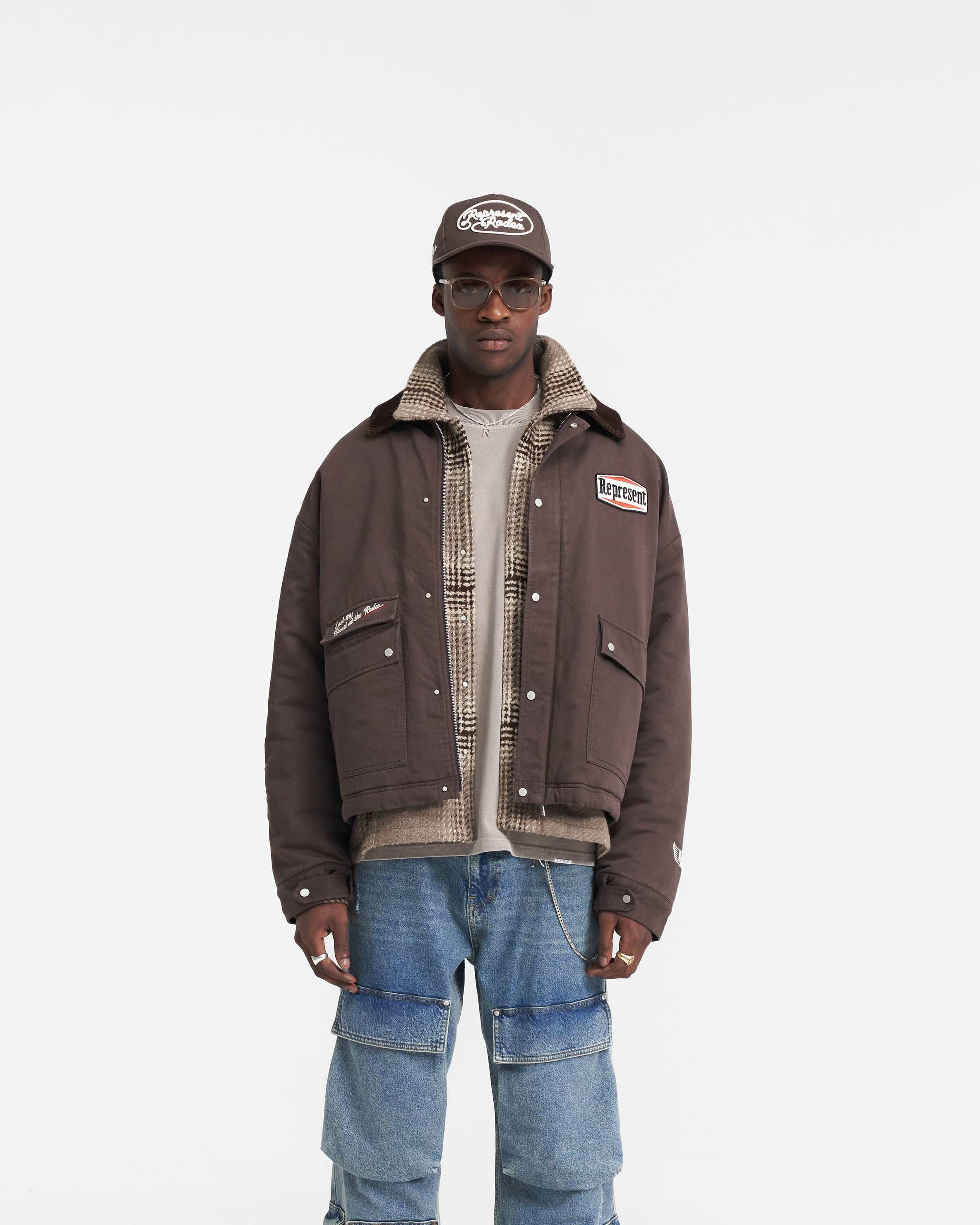 Utility Carpenter Jacket | Vintage Brown | REPRESENT Utility Carpenter Jacket | Vintage Brown | REPRESENT
